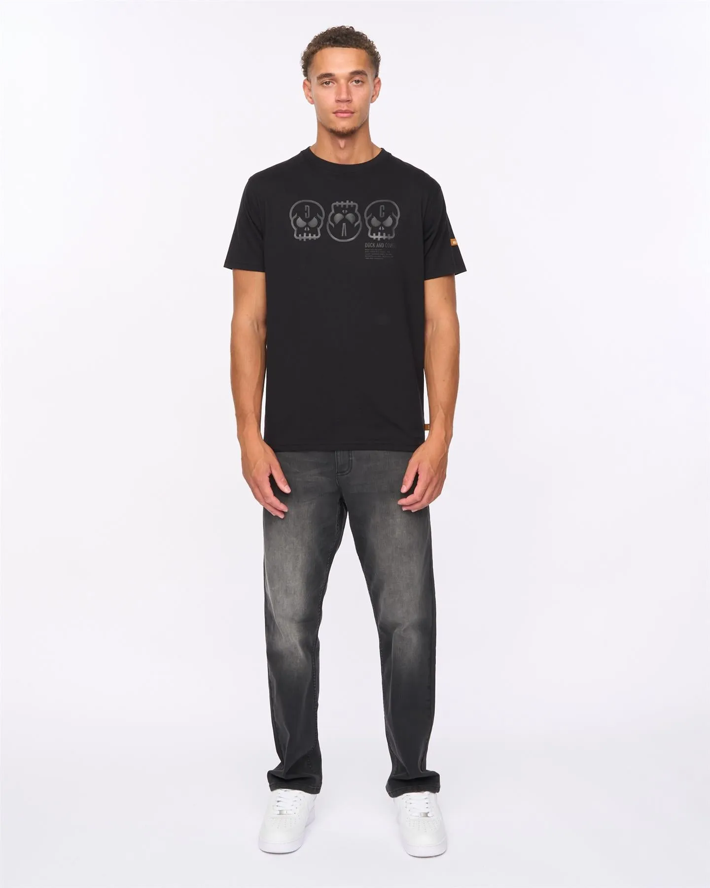 Deltamans T-Shirt Black sold by Duck and Cover product image thumbnail 3