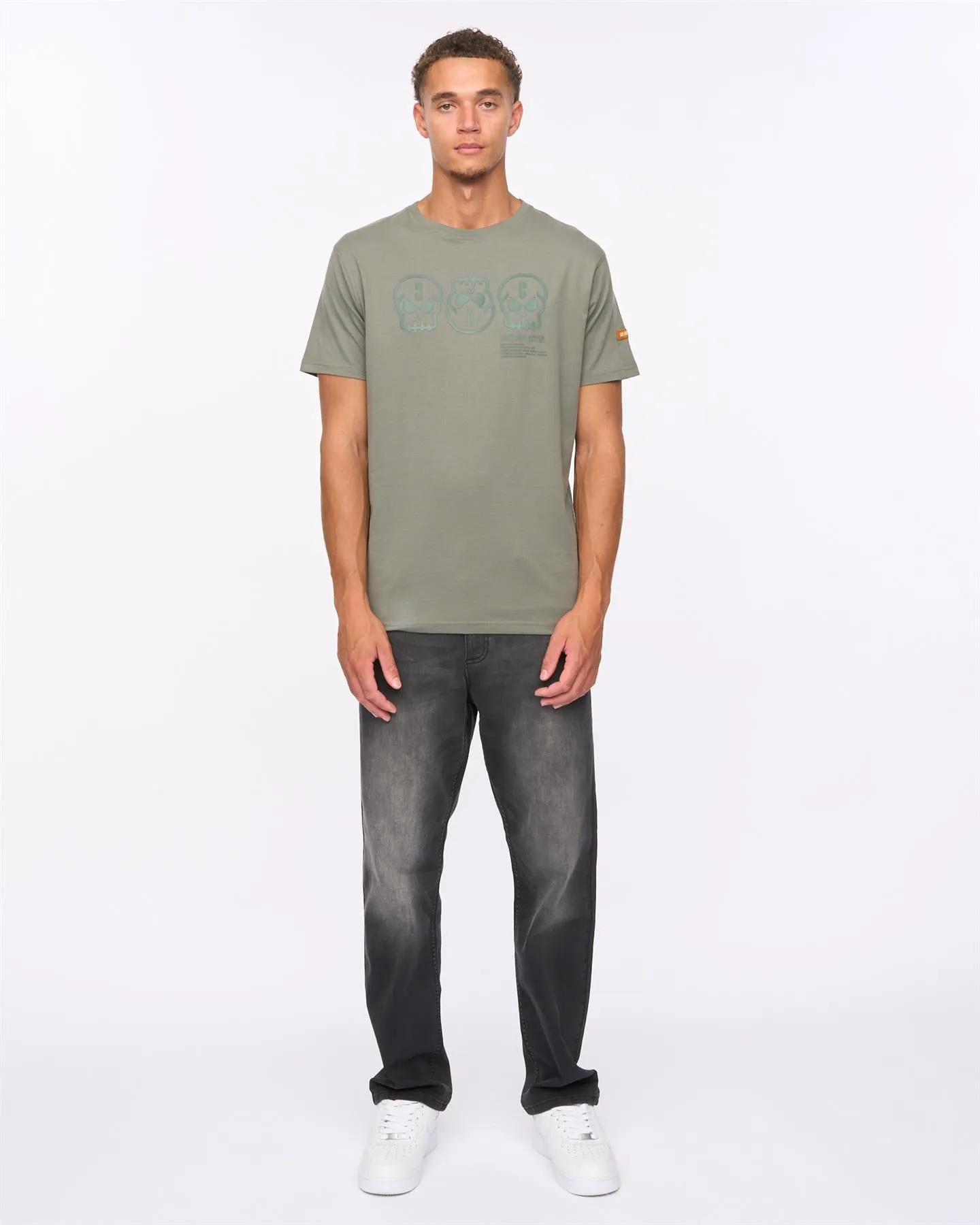 Deltamans T-Shirt Dark Olive sold by Duck and Cover product image thumbnail 3