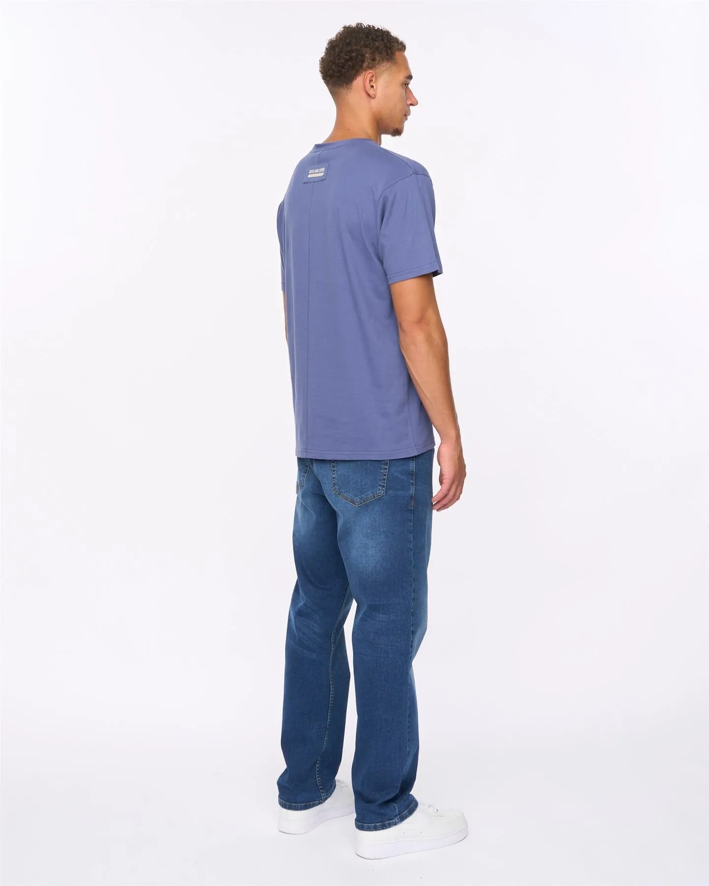 Cramptone T-Shirt Denim Blue sold by Duck and Cover product image thumbnail 5