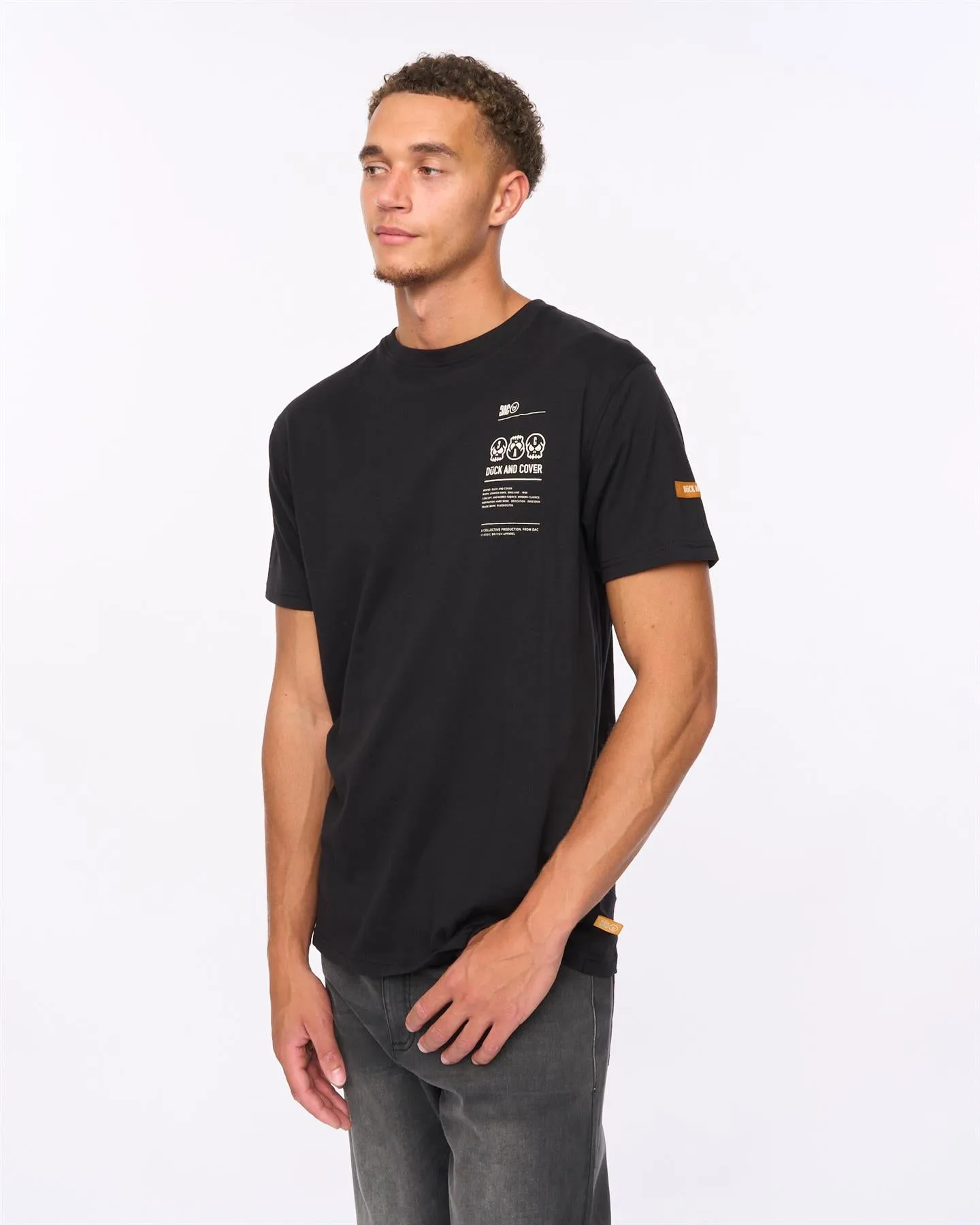 Cramptone T-Shirt Black sold by Duck and Cover product image thumbnail 4