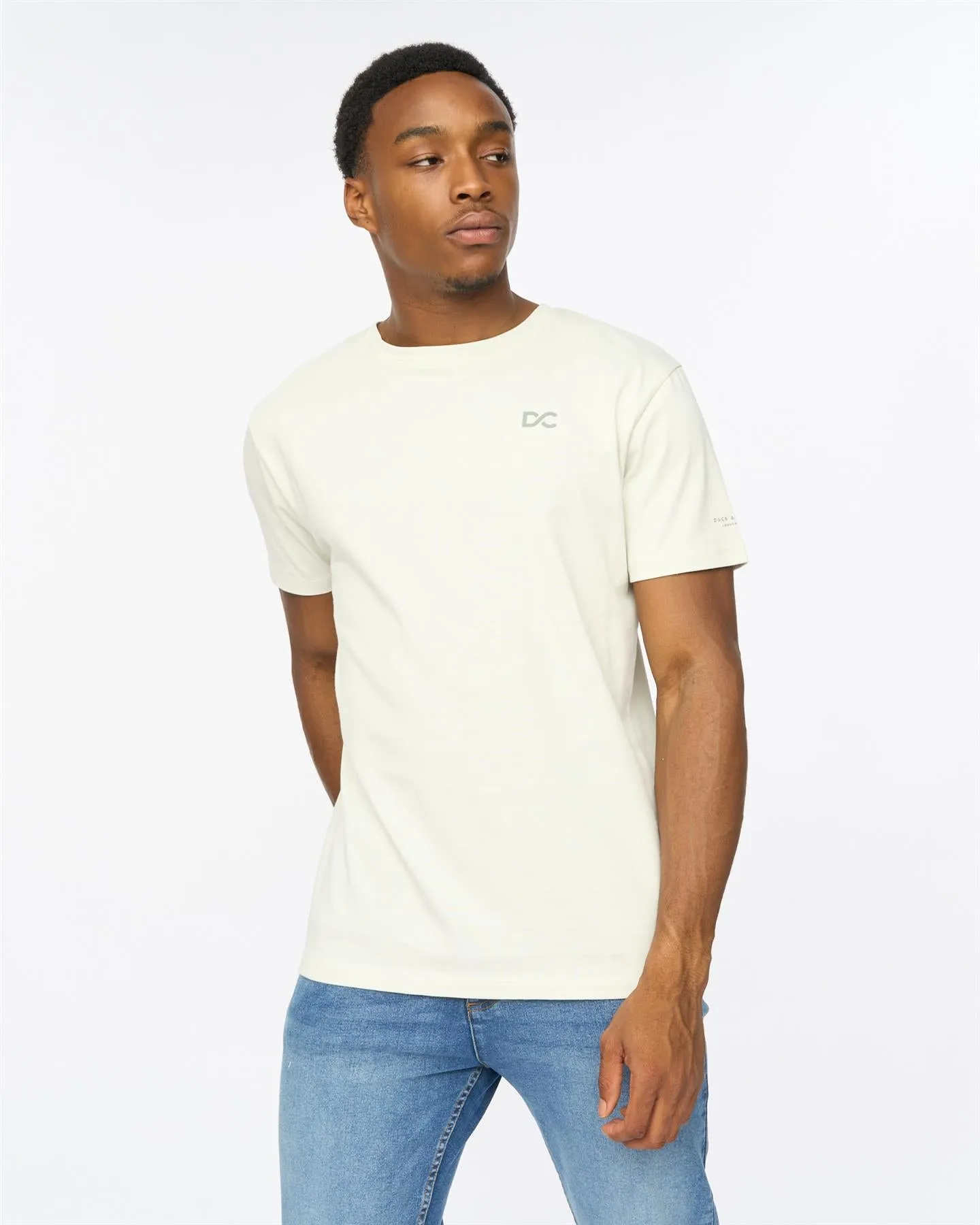 Trimlines Heavy T-Shirt Off White sold by Duck and Cover product image thumbnail 4
