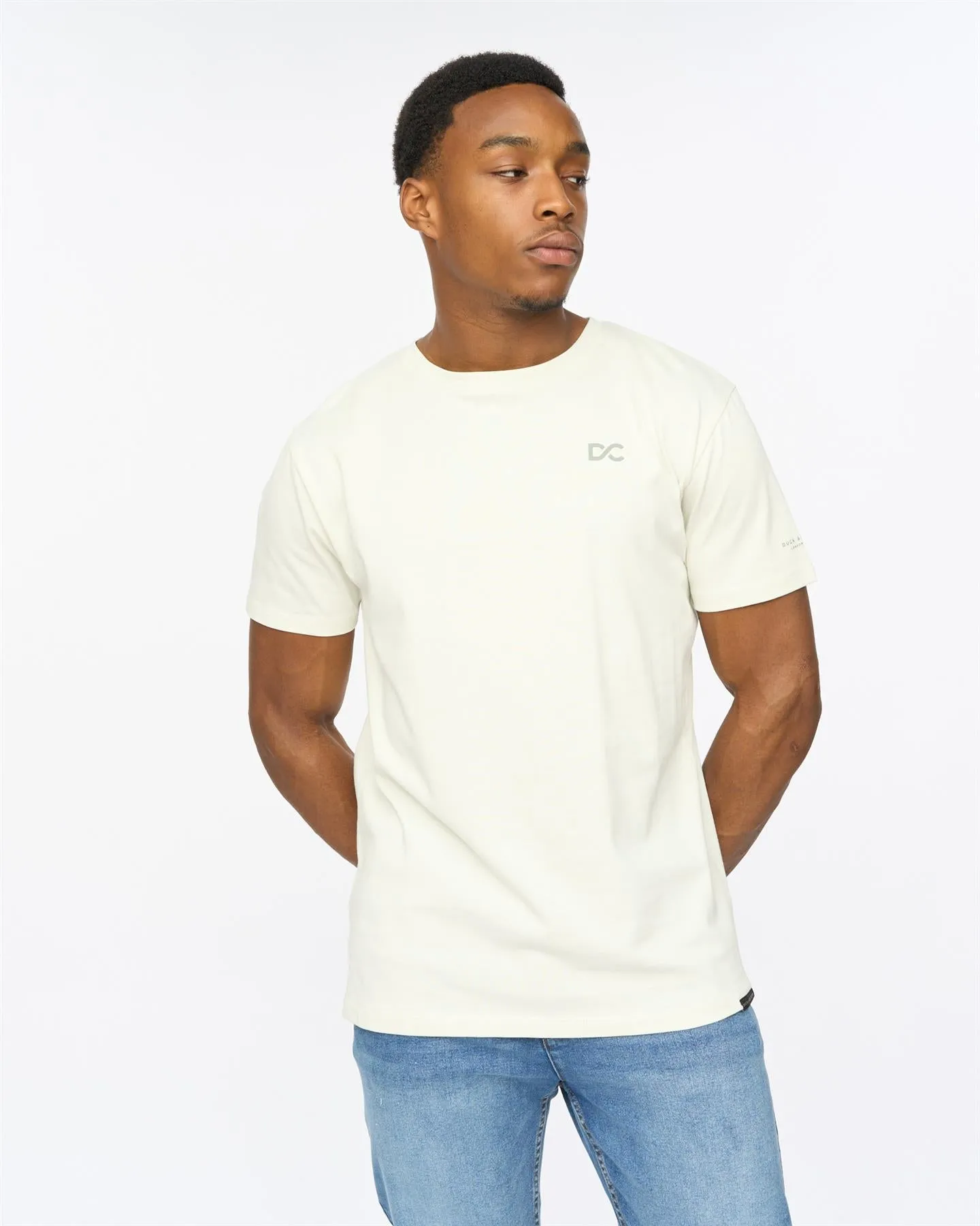 Trimlines Heavy T-Shirt Off White sold by Duck and Cover product image thumbnail 5