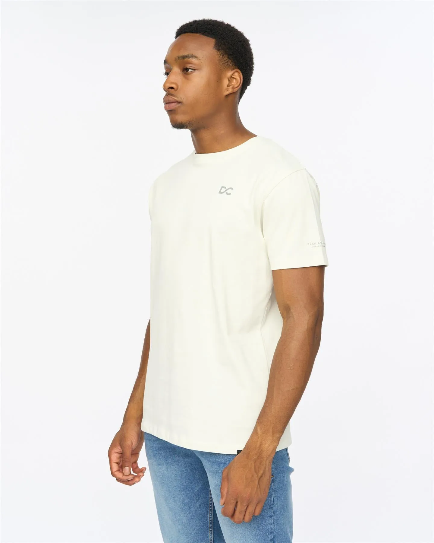 Trimlines Heavy T-Shirt Off White sold by Duck and Cover product image thumbnail 2