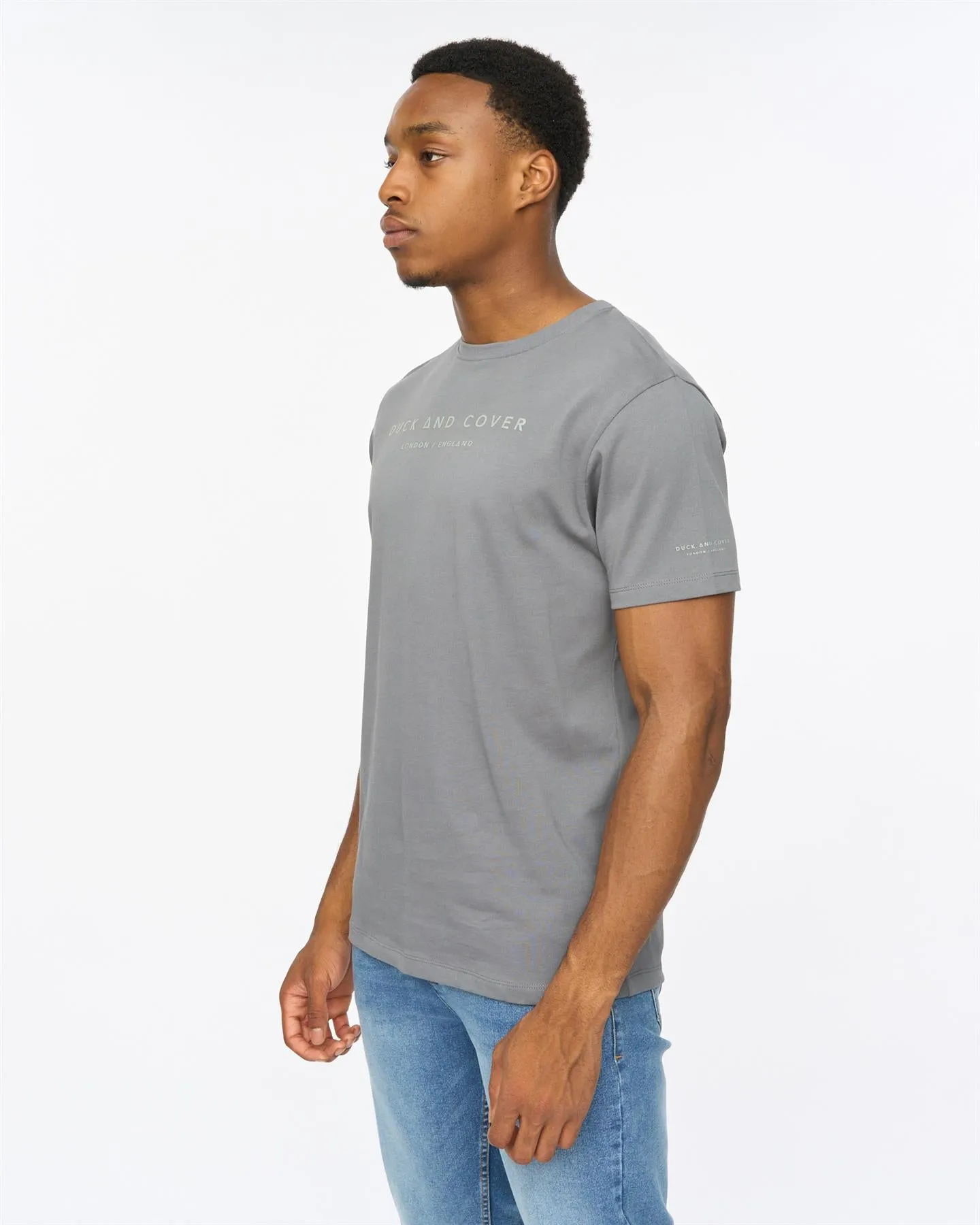 Crytons Heavy T-Shirt Petrol sold by Duck and Cover product image thumbnail 4