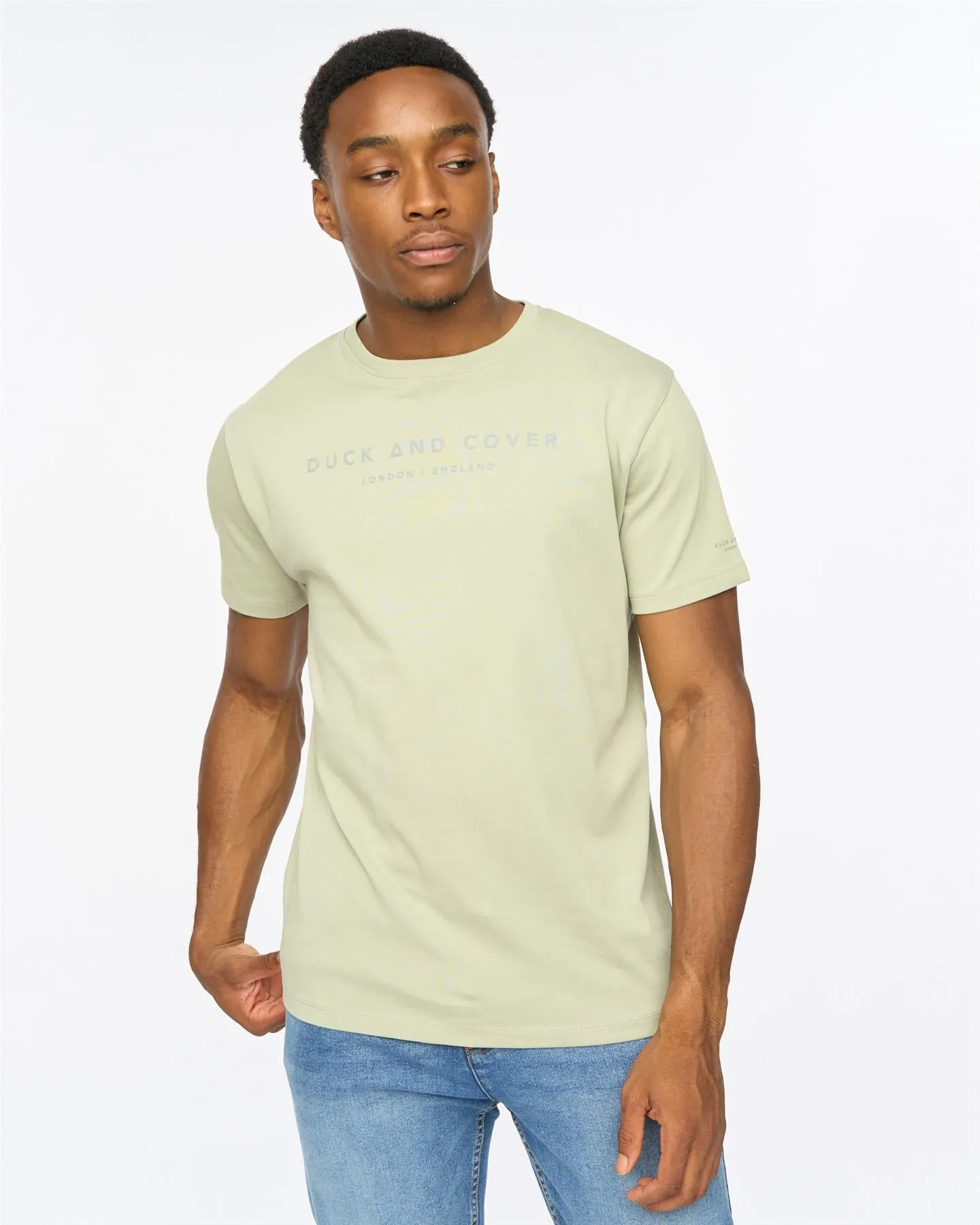 Crytons Heavy T-Shirt Sage sold by Duck and Cover product image thumbnail 4