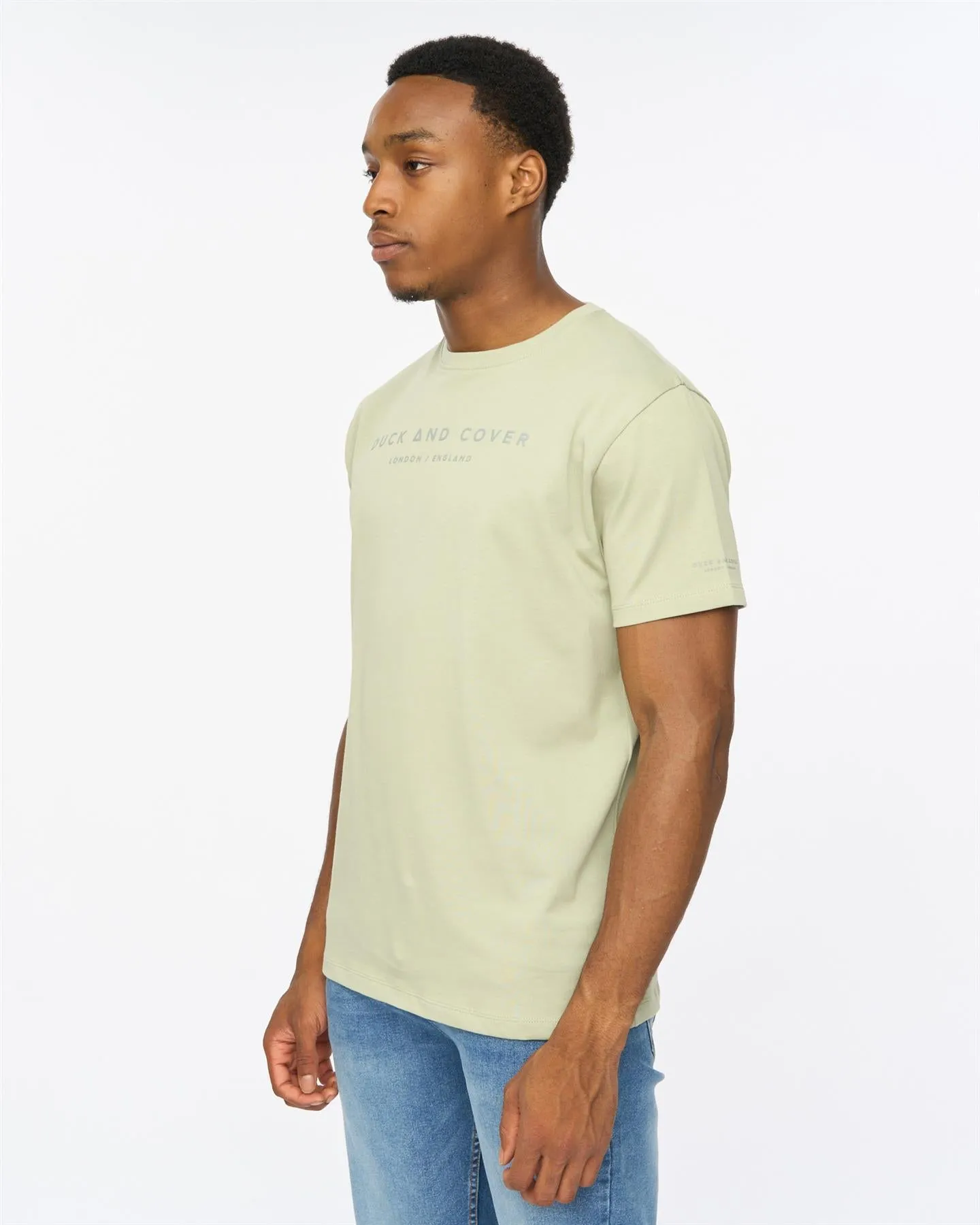 Crytons Heavy T-Shirt Sage sold by Duck and Cover product image thumbnail 2