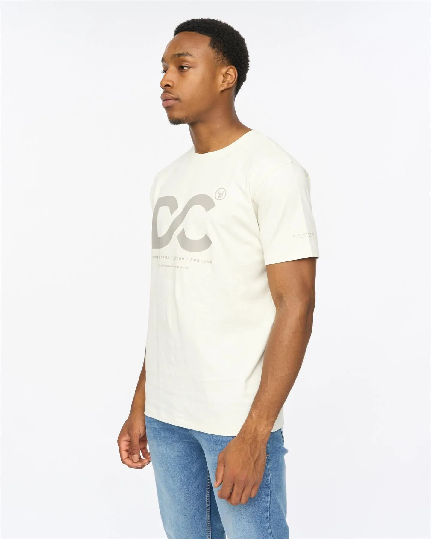 Polymoore Heavy T-Shirt Off White sold by Duck and Cover product image thumbnail 2