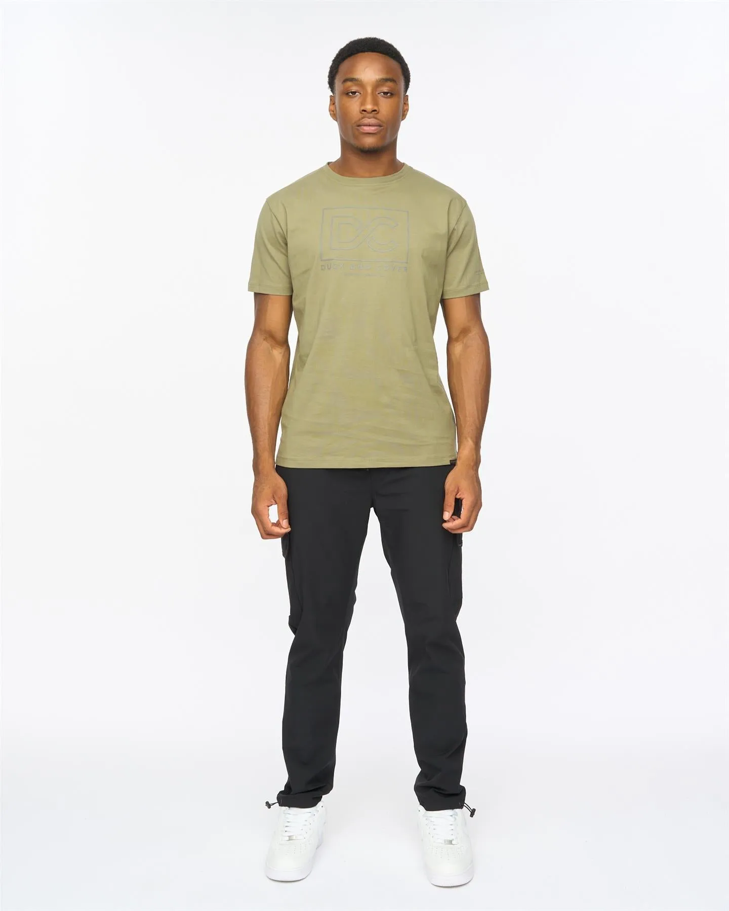 Rampmoore Heavy T-Shirt Olive sold by Duck and Cover product image thumbnail 3