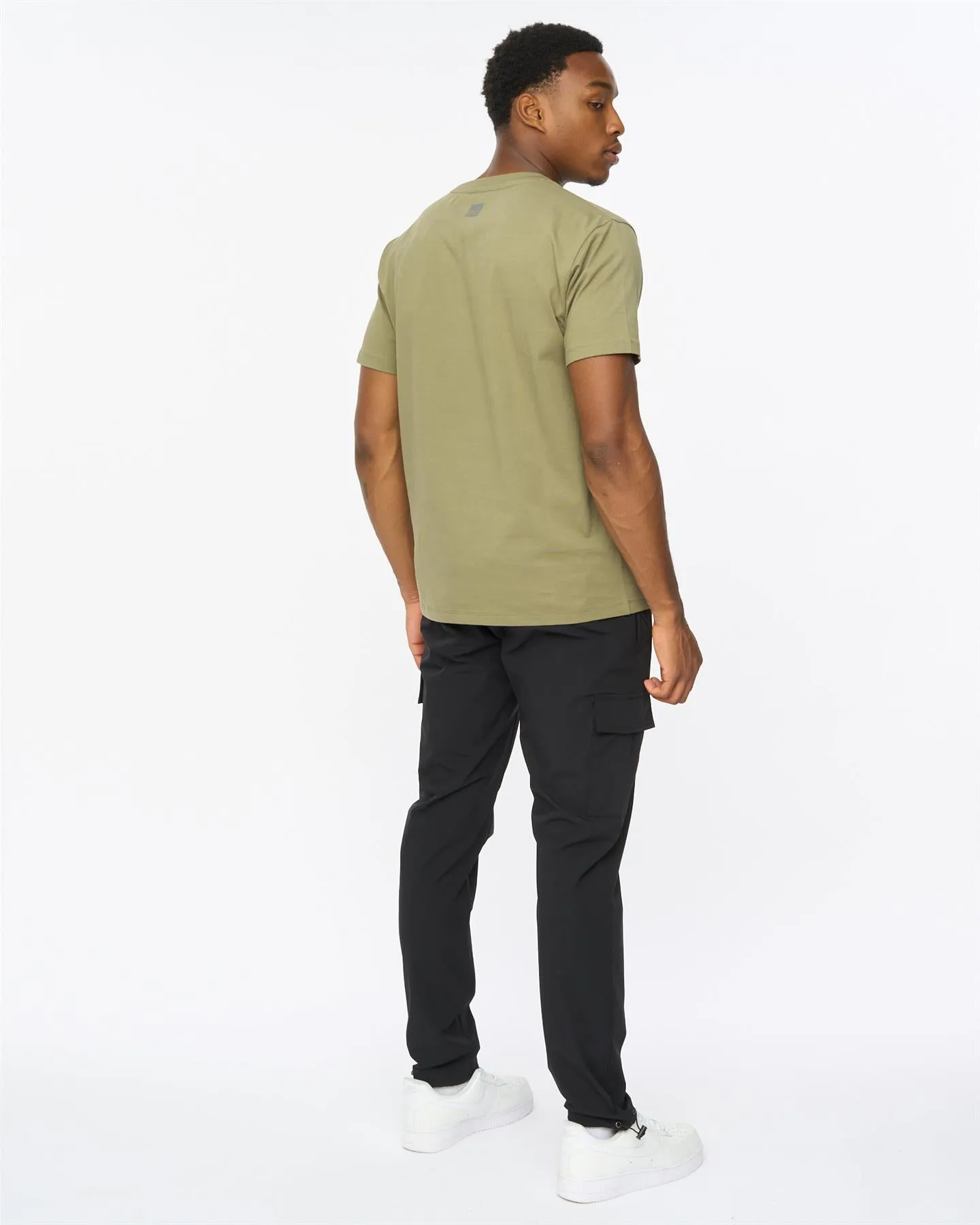 Rampmoore Heavy T-Shirt Olive sold by Duck and Cover product image thumbnail 5