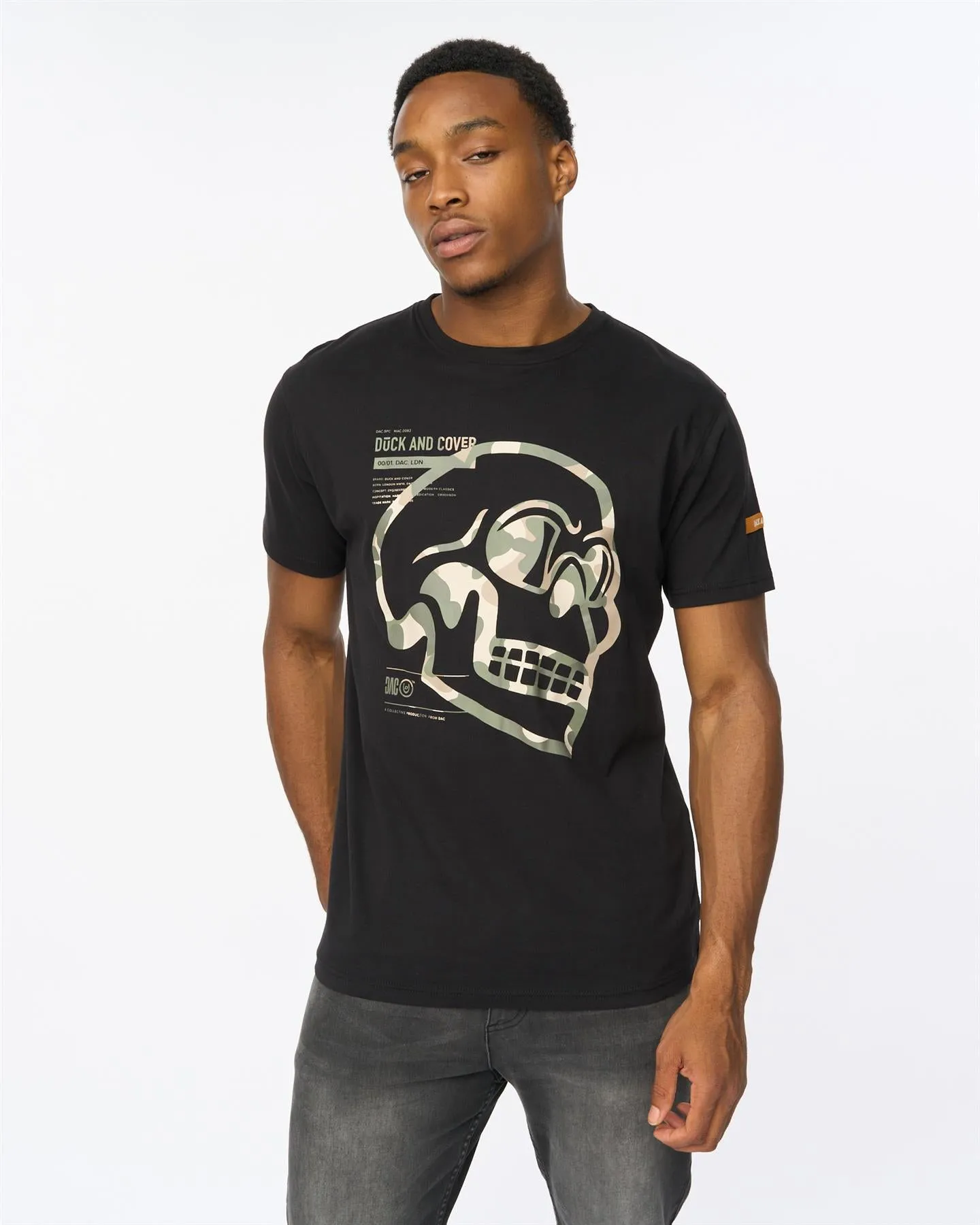 Skullmatic T-Shirt Black sold by Duck and Cover product image thumbnail 3