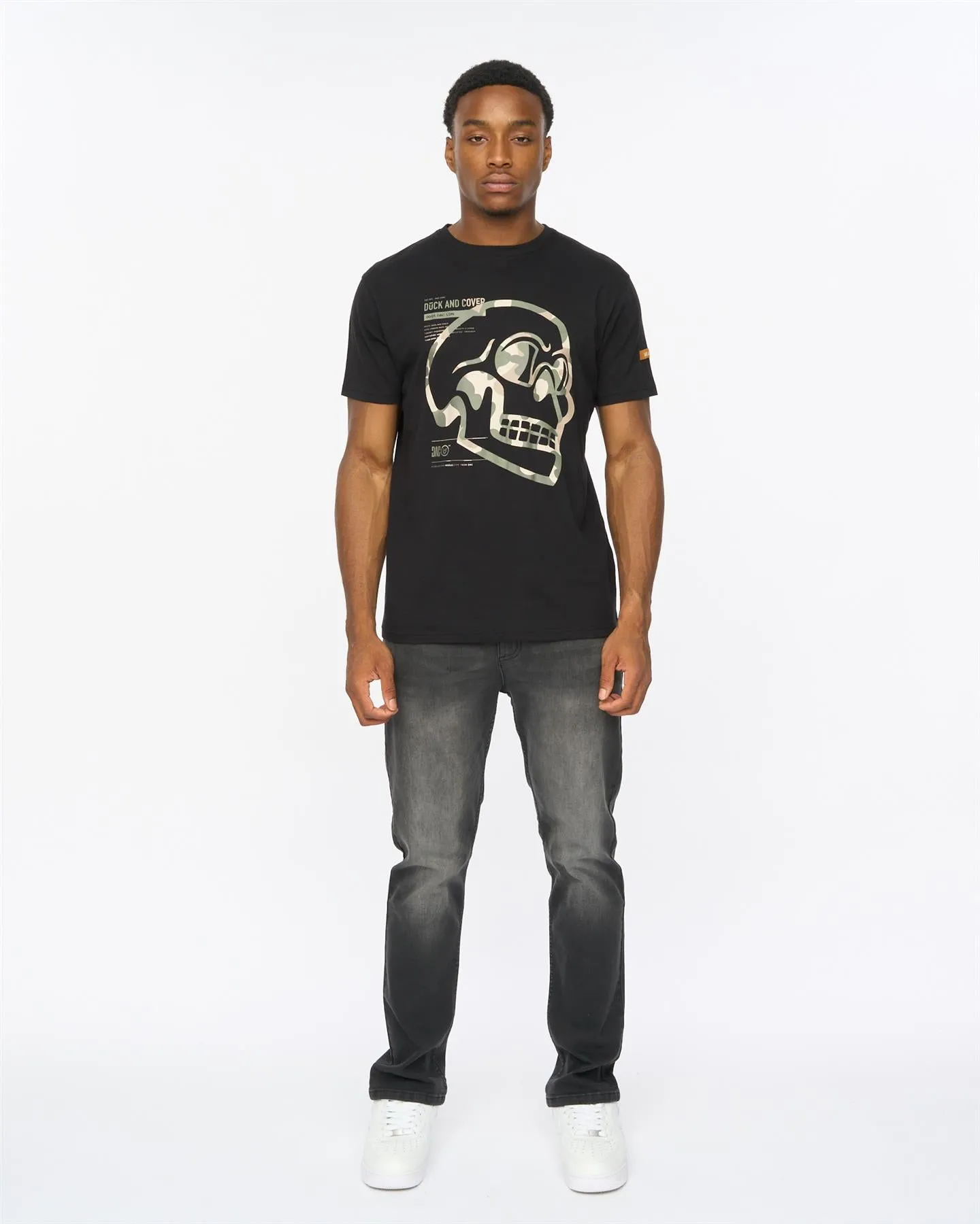 Skullmatic T-Shirt Black sold by Duck and Cover product image thumbnail 4