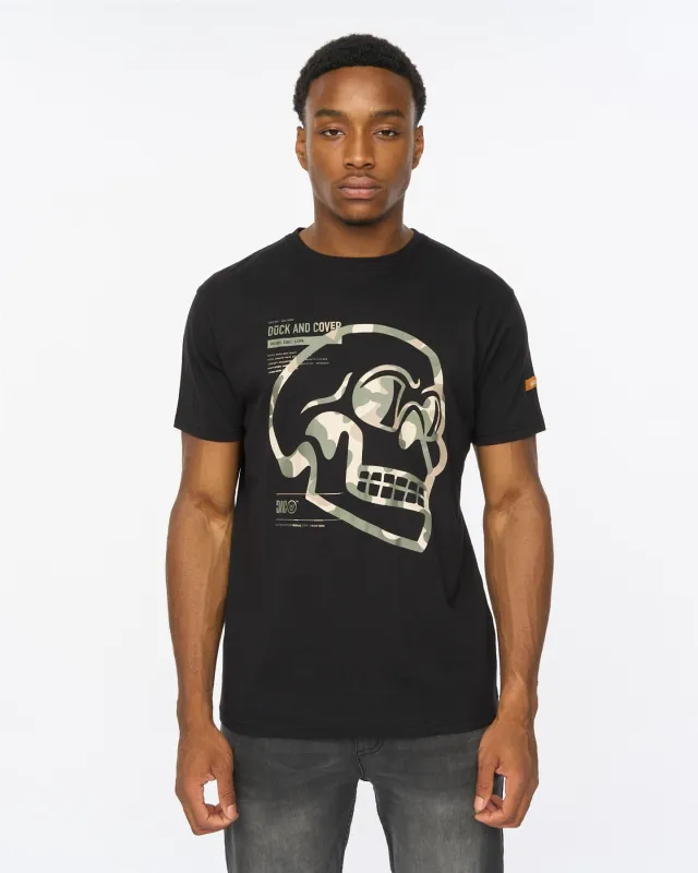 Skullmatic T-Shirt Black sold by Duck and Cover
