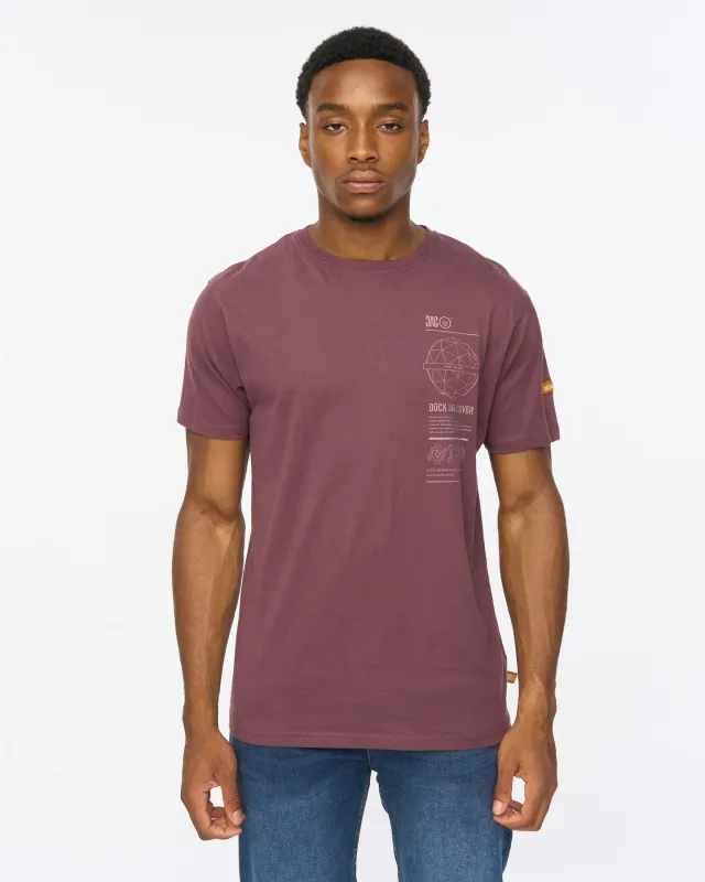 Ashland T-Shirt Raisin sold by Duck and Cover