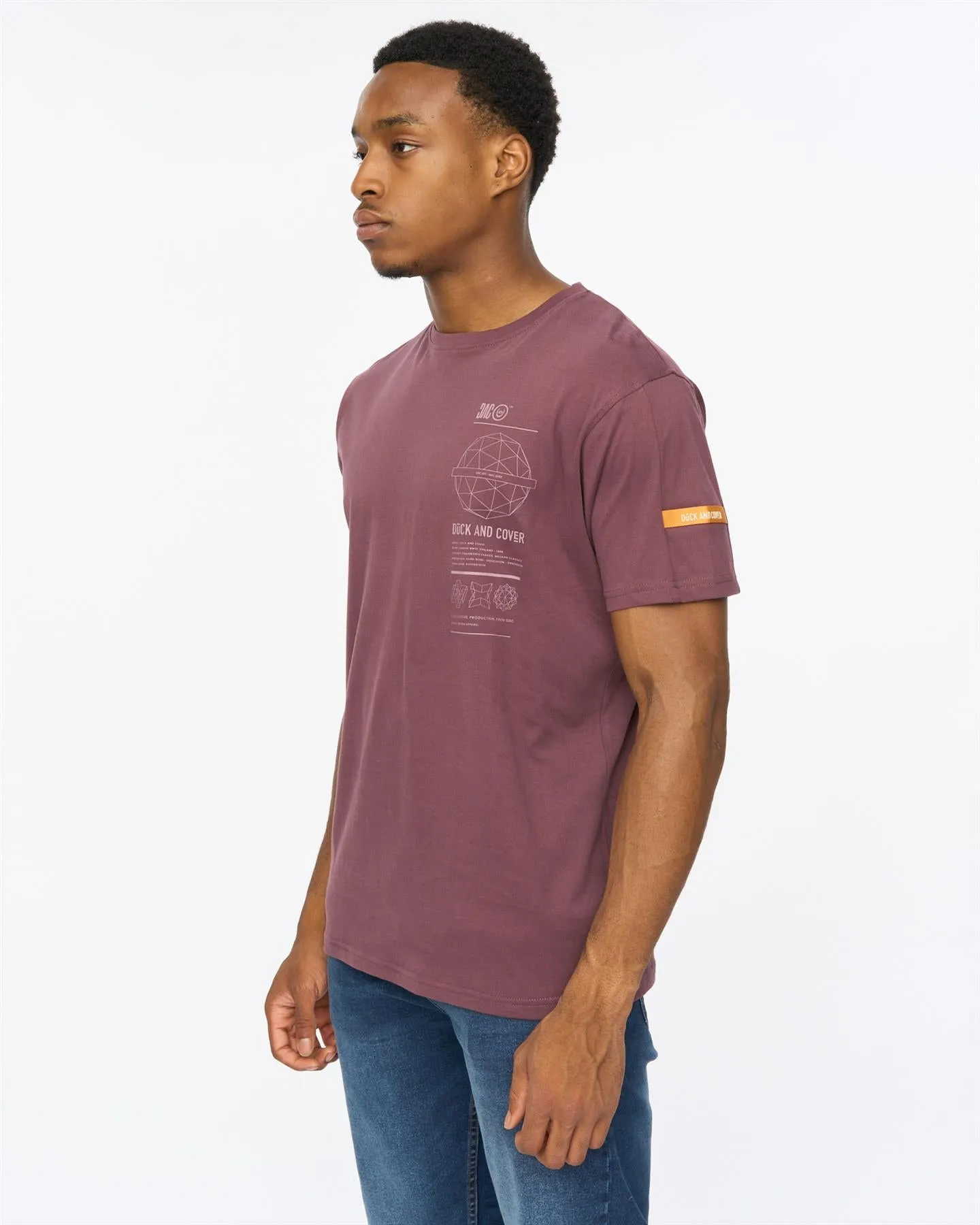 Ashland T-Shirt Raisin sold by Duck and Cover product image thumbnail 2