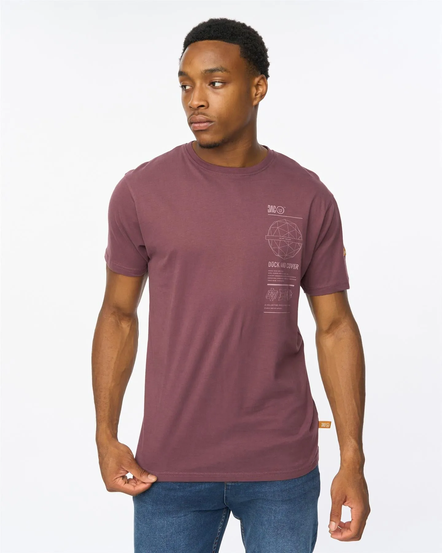 Ashland T-Shirt Raisin sold by Duck and Cover product image thumbnail 4