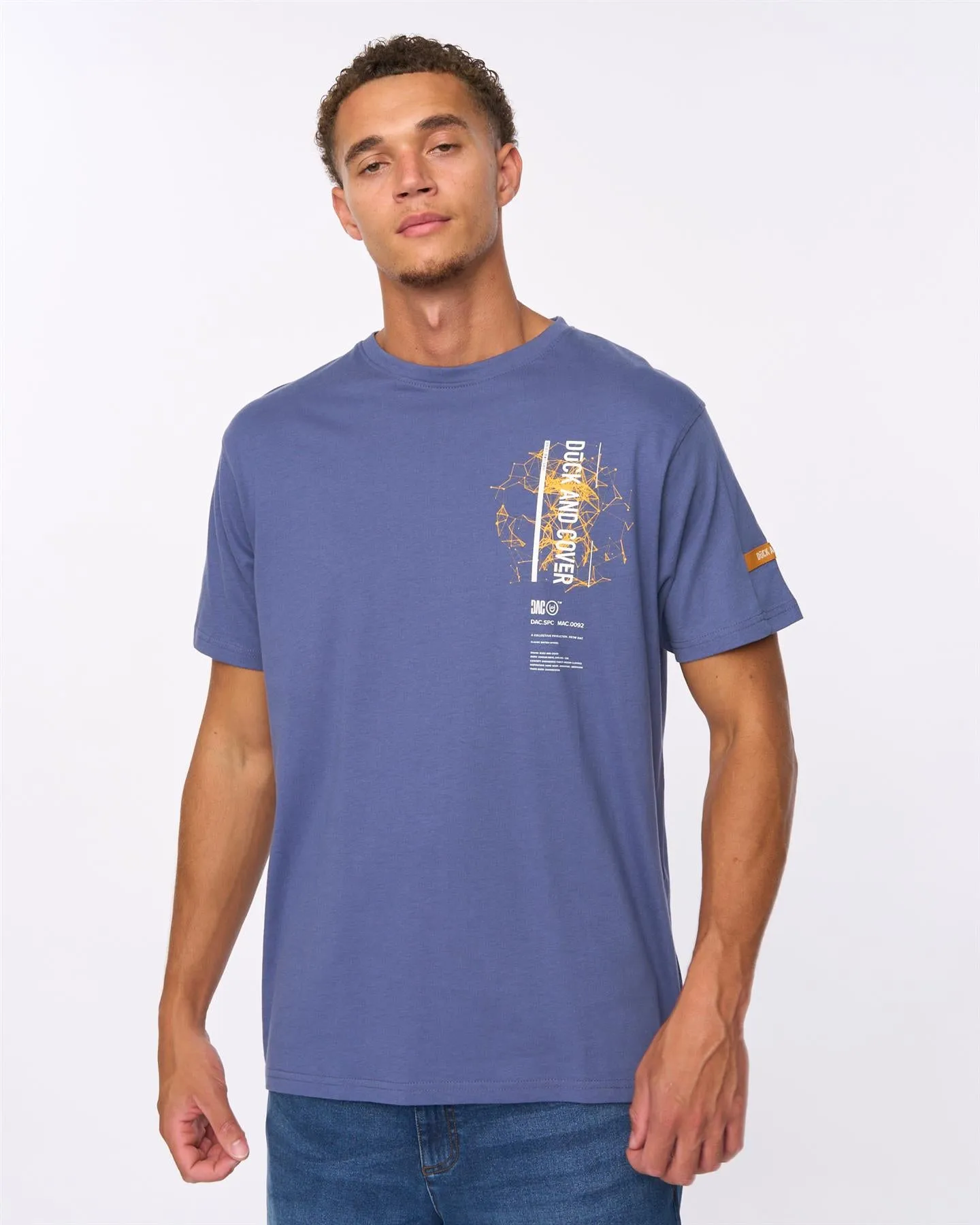 Protonz T-Shirt Denim Blue sold by Duck and Cover product image thumbnail 4