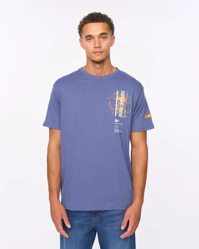 Protonz T-Shirt Denim Blue sold by Duck and Cover