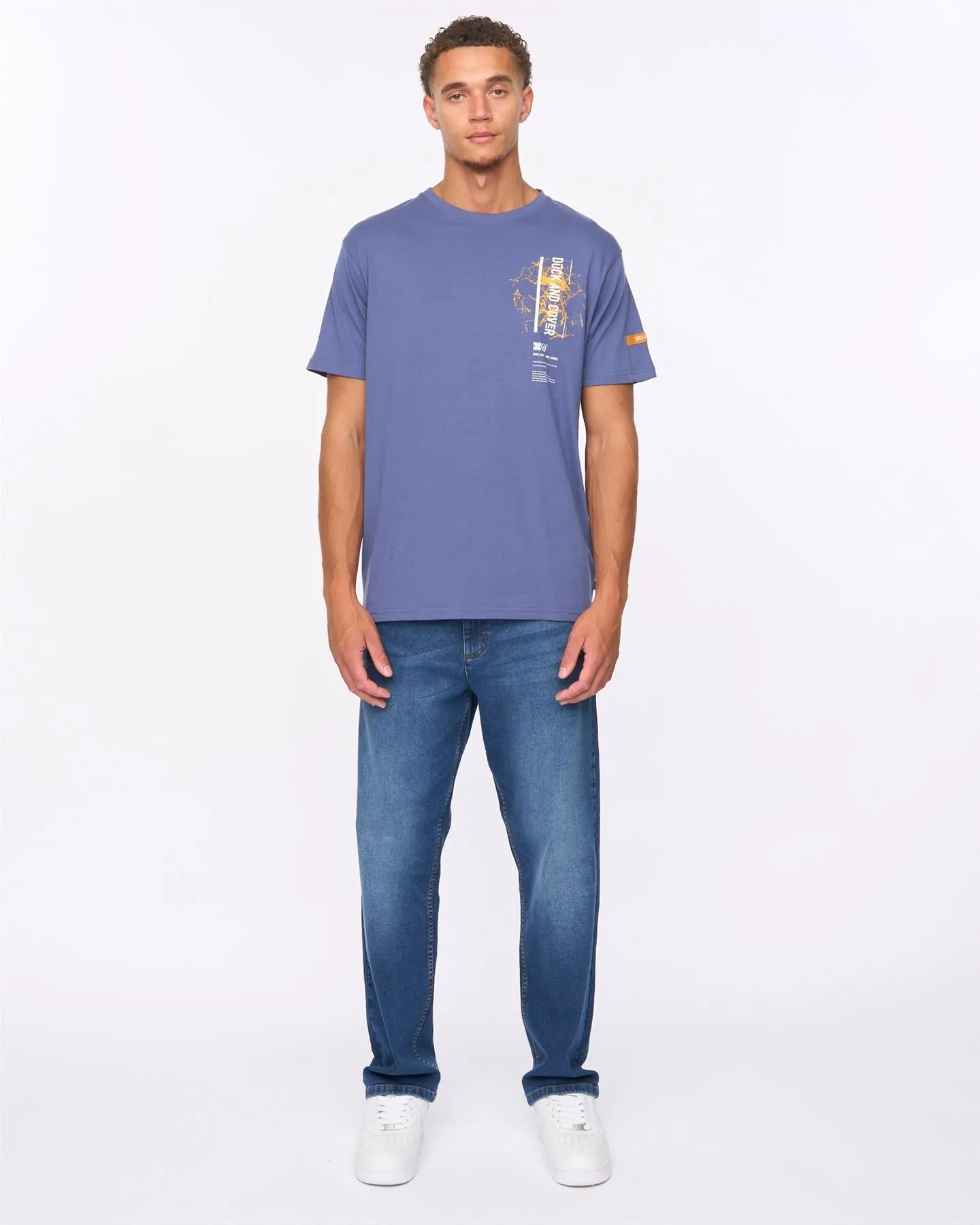 Protonz T-Shirt Denim Blue sold by Duck and Cover product image thumbnail 3