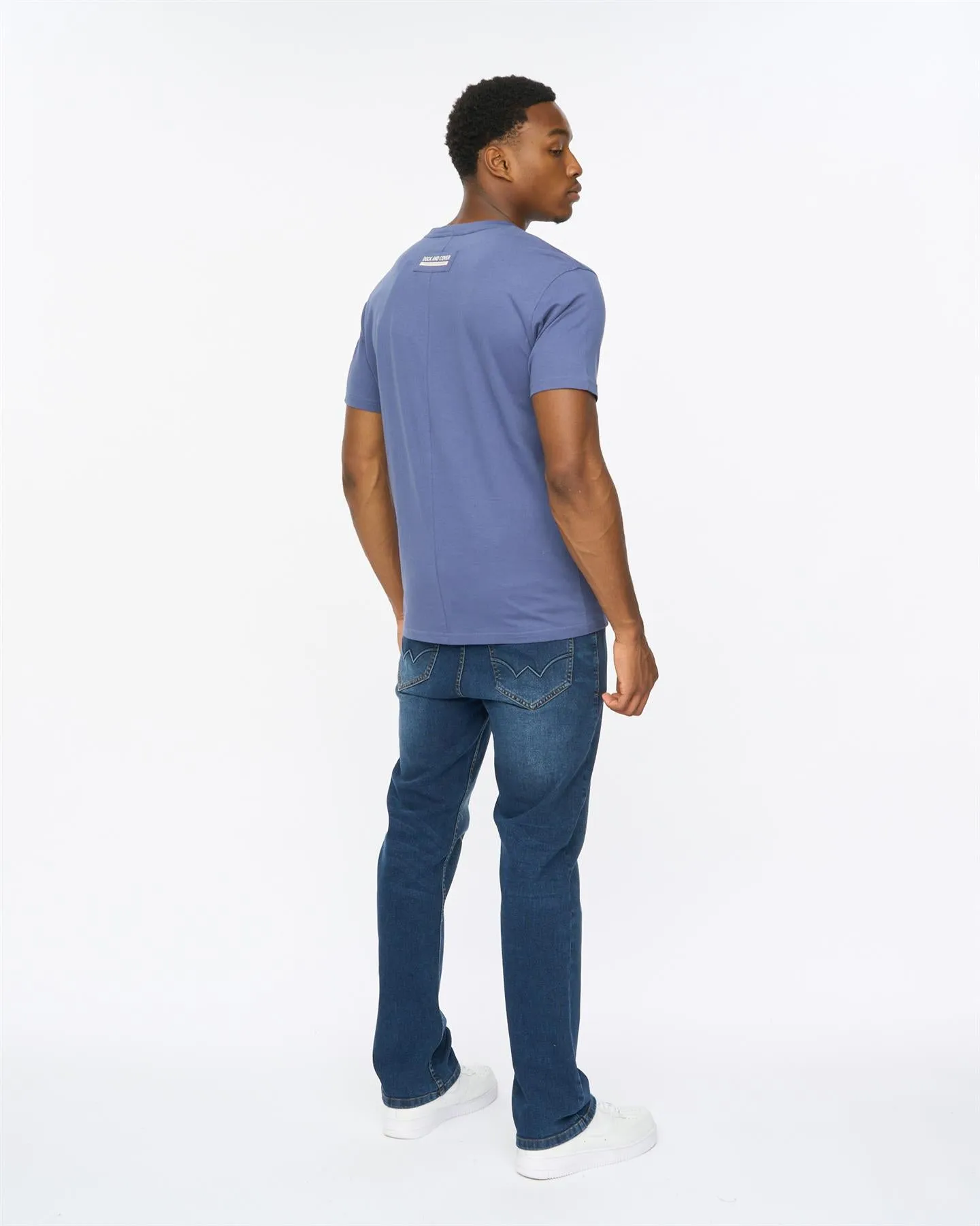 Ambridge T-Shirt Denim Blue sold by Duck and Cover product image thumbnail 5