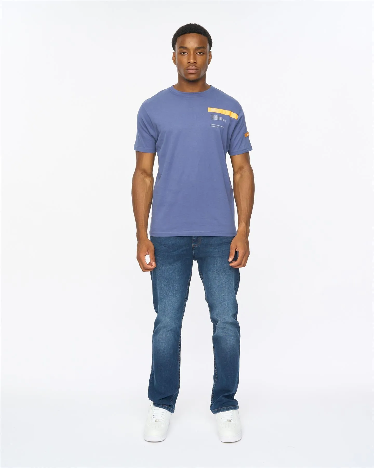 Ambridge T-Shirt Denim Blue sold by Duck and Cover product image thumbnail 3