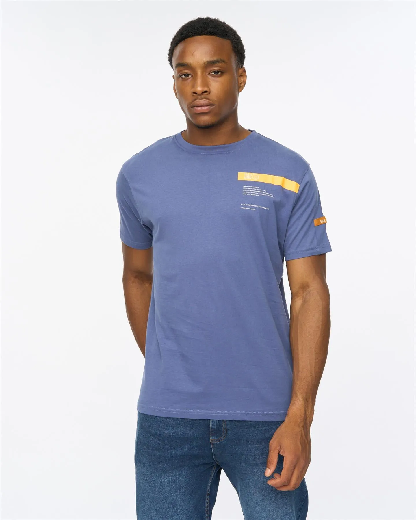 Ambridge T-Shirt Denim Blue sold by Duck and Cover product image thumbnail 4