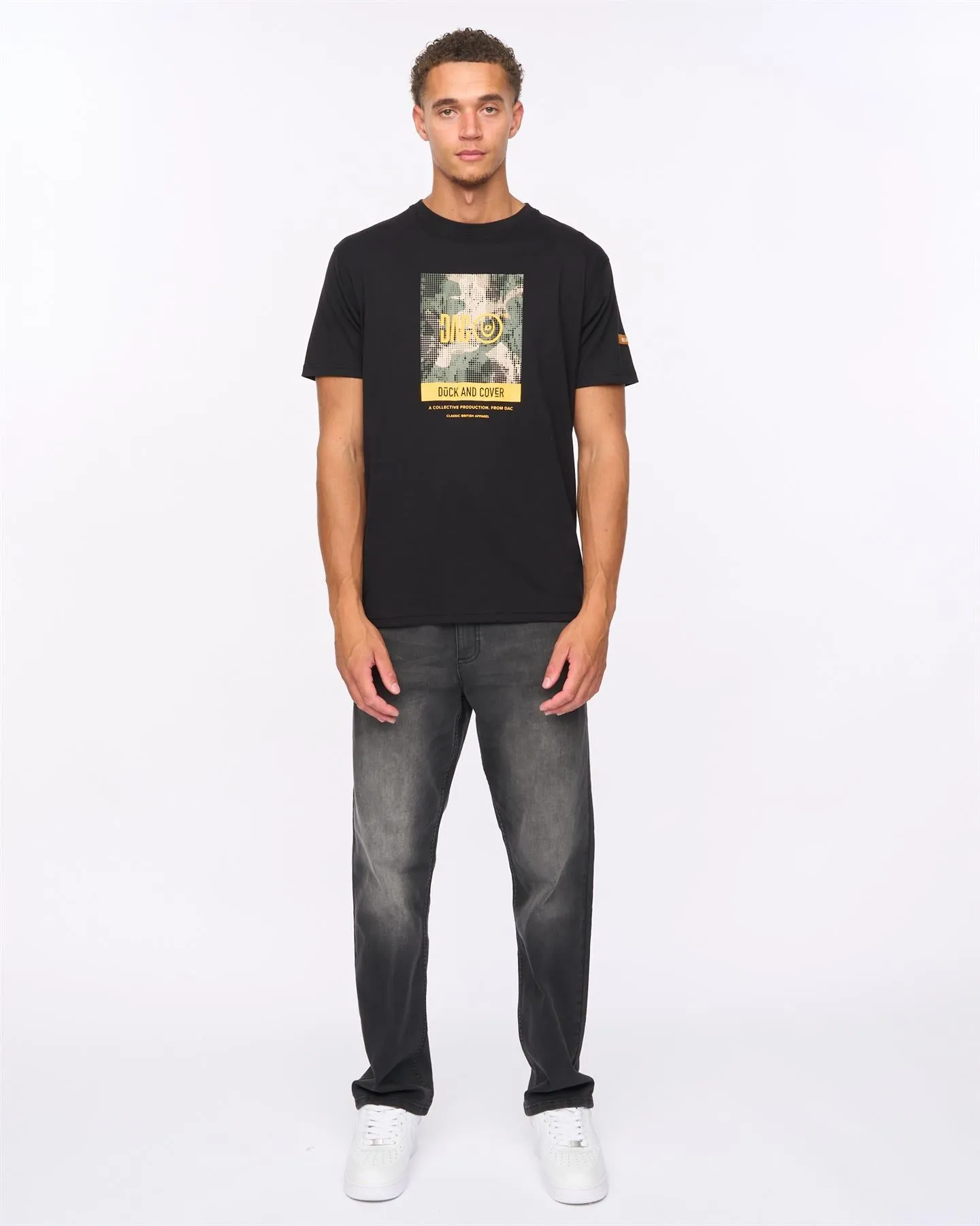 Camostack T-Shirt Black sold by Duck and Cover product image thumbnail 3
