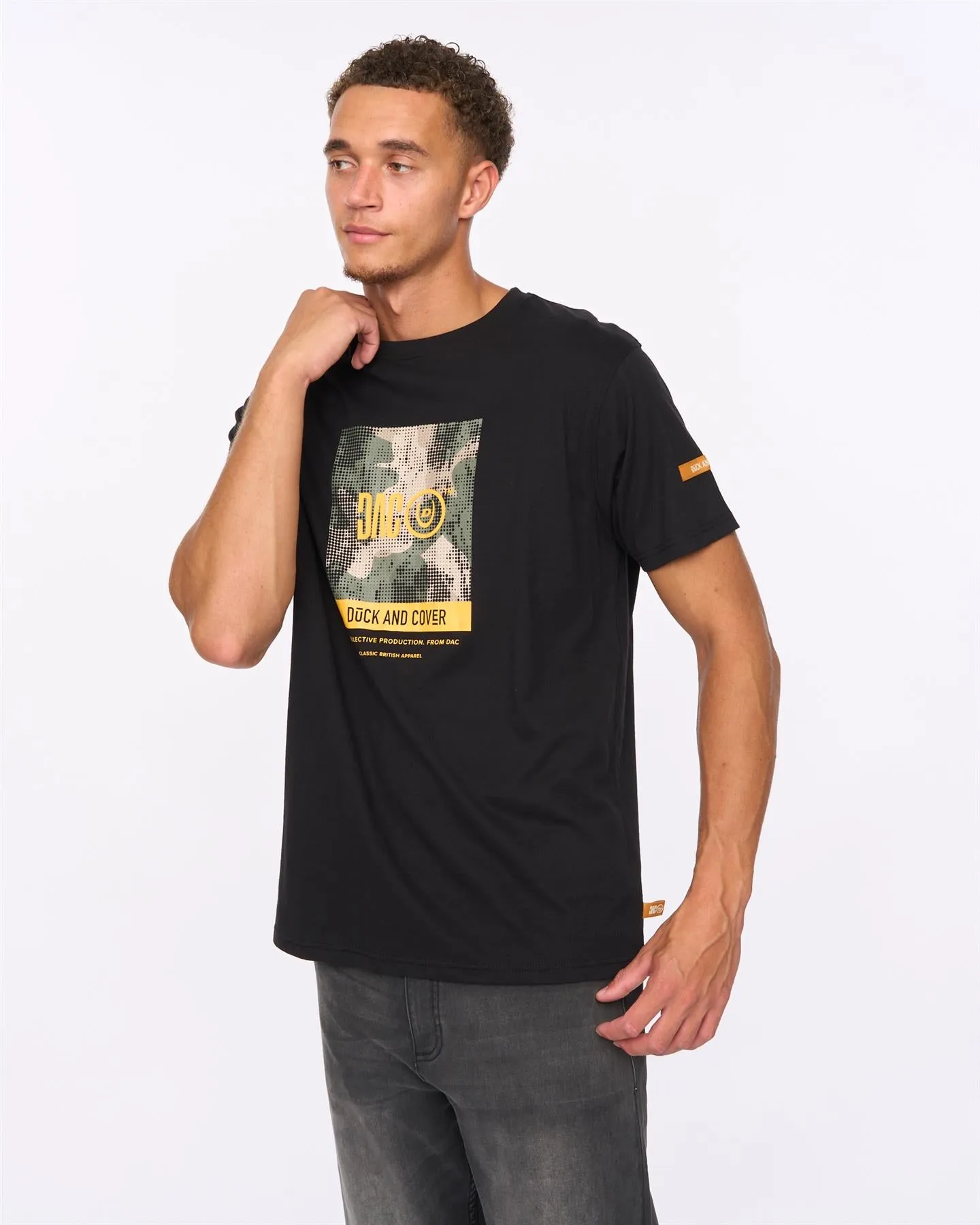 Camostack T-Shirt Black sold by Duck and Cover product image thumbnail 4