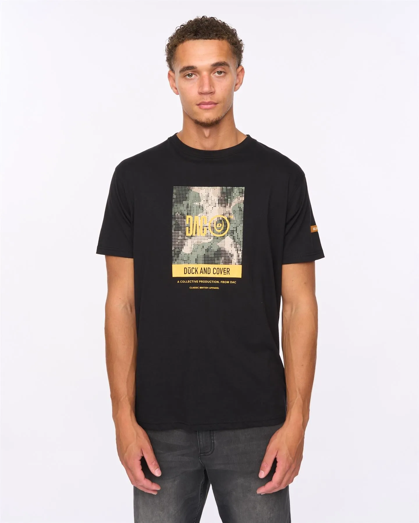 Camostack T-Shirt Black sold by Duck and Cover
