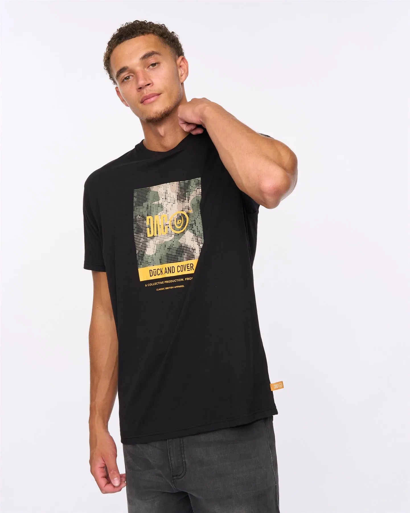 Camostack T-Shirt Black sold by Duck and Cover product image thumbnail 2