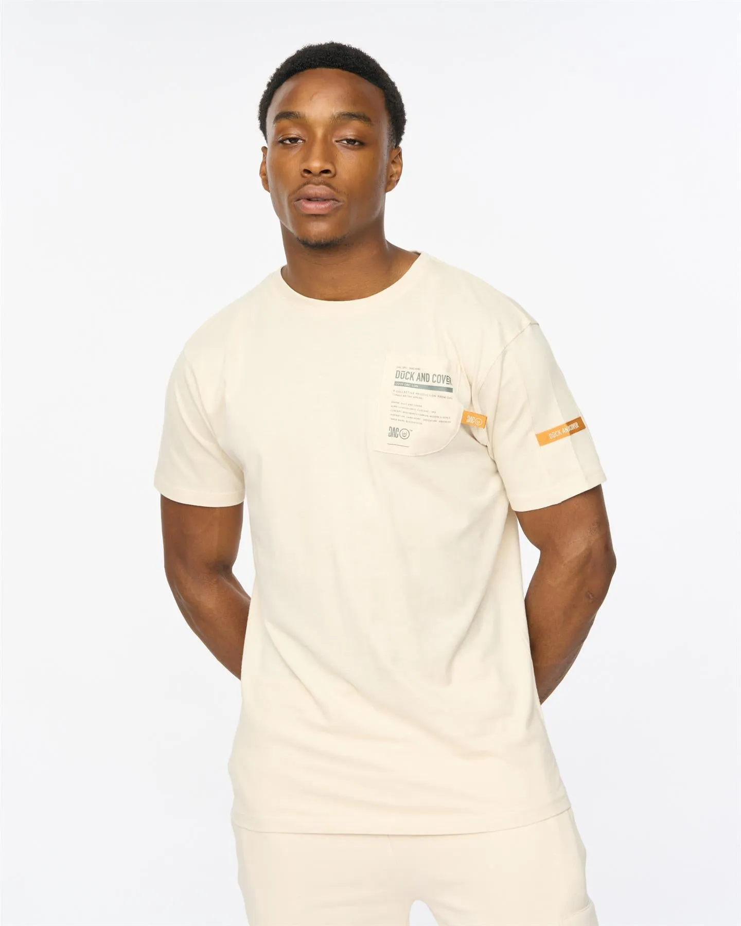 Adamsberg T-Shirt Off White sold by Duck and Cover product image thumbnail 4
