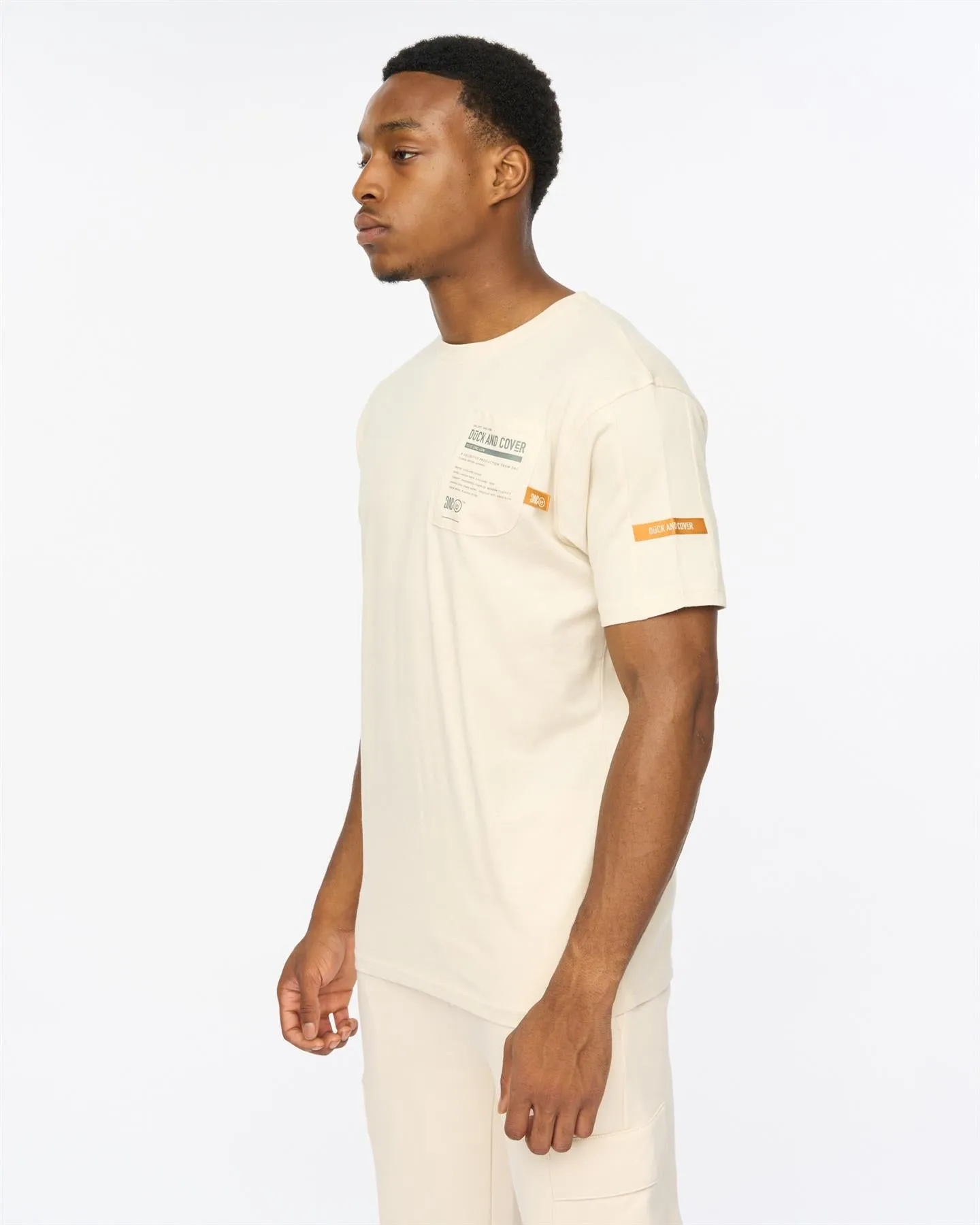 Adamsberg T-Shirt Off White sold by Duck and Cover product image thumbnail 2