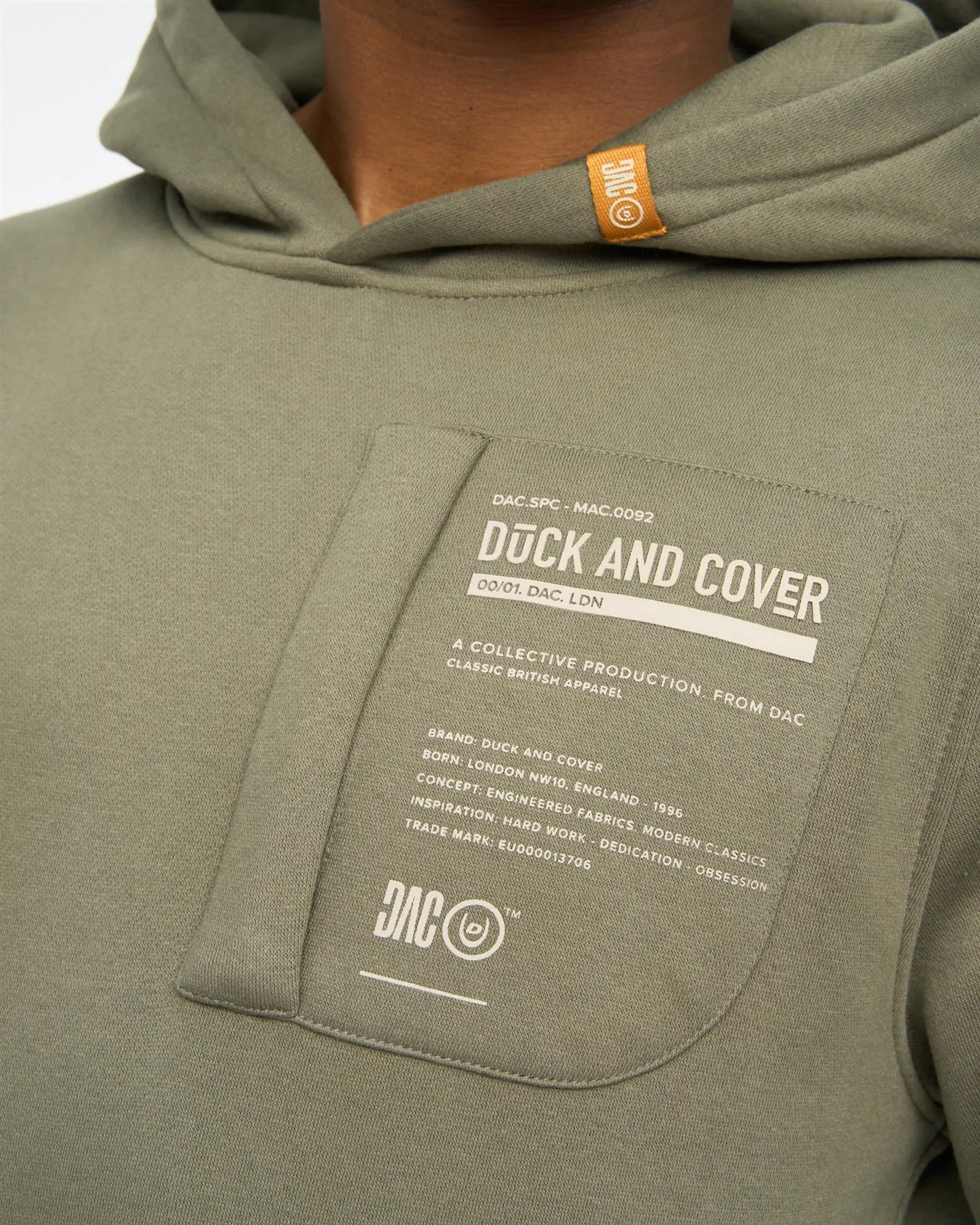 Adamsberg Hoodie & Joggers Set Dark Olive sold by Duck and Cover product image thumbnail 5