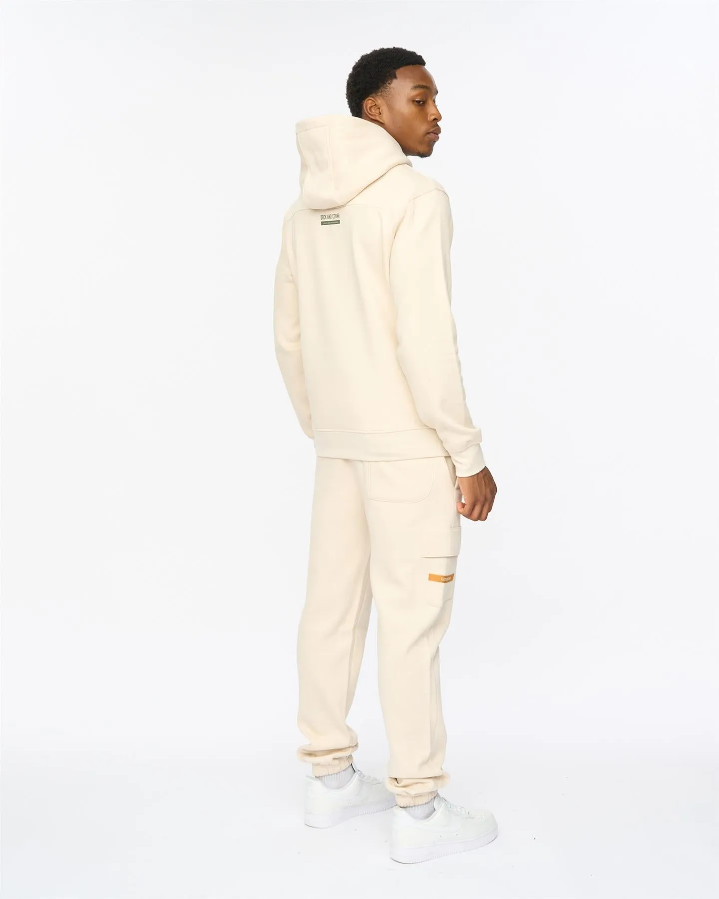 Adamsberg Hoodie & Joggers Set Off White sold by Duck and Cover product image thumbnail 2