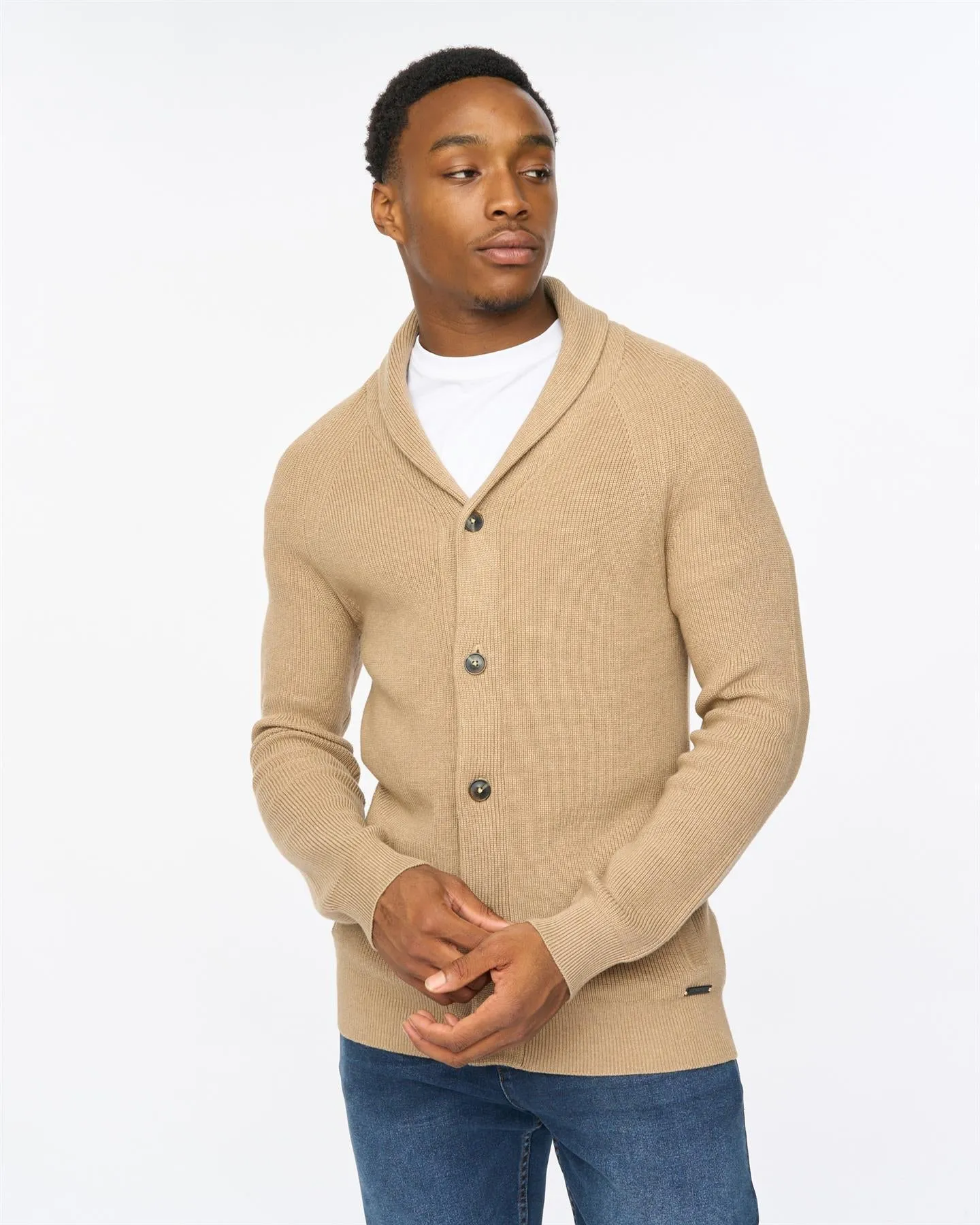 Venosa Shawl Cardigan Stone sold by Duck and Cover product image thumbnail 4