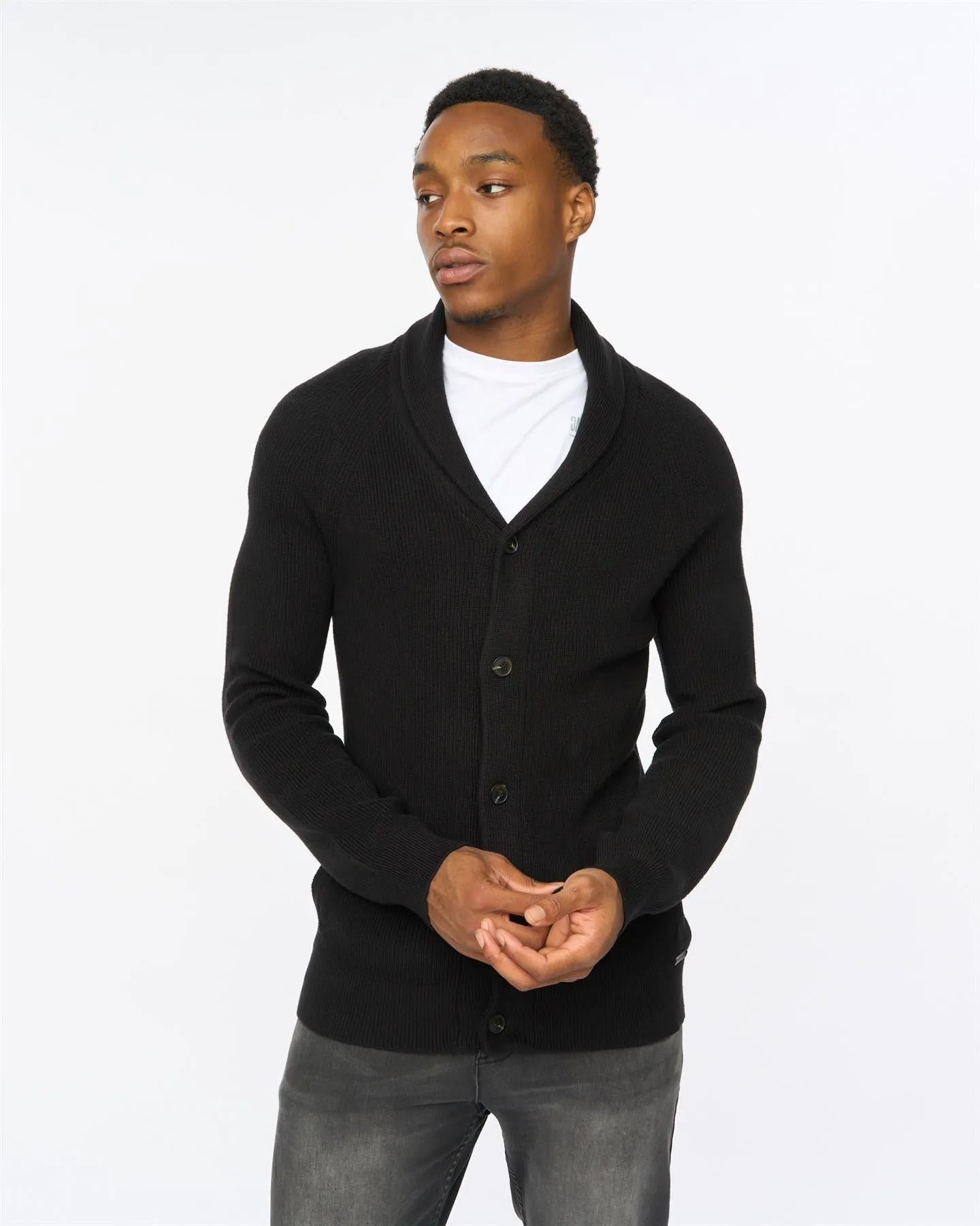 Venosa Shawl Cardigan Black sold by Duck and Cover product image thumbnail 5