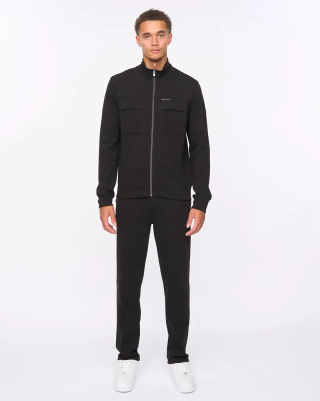 Tames Zip Thru Sweat & Joggers Set Black sold by Duck and Cover