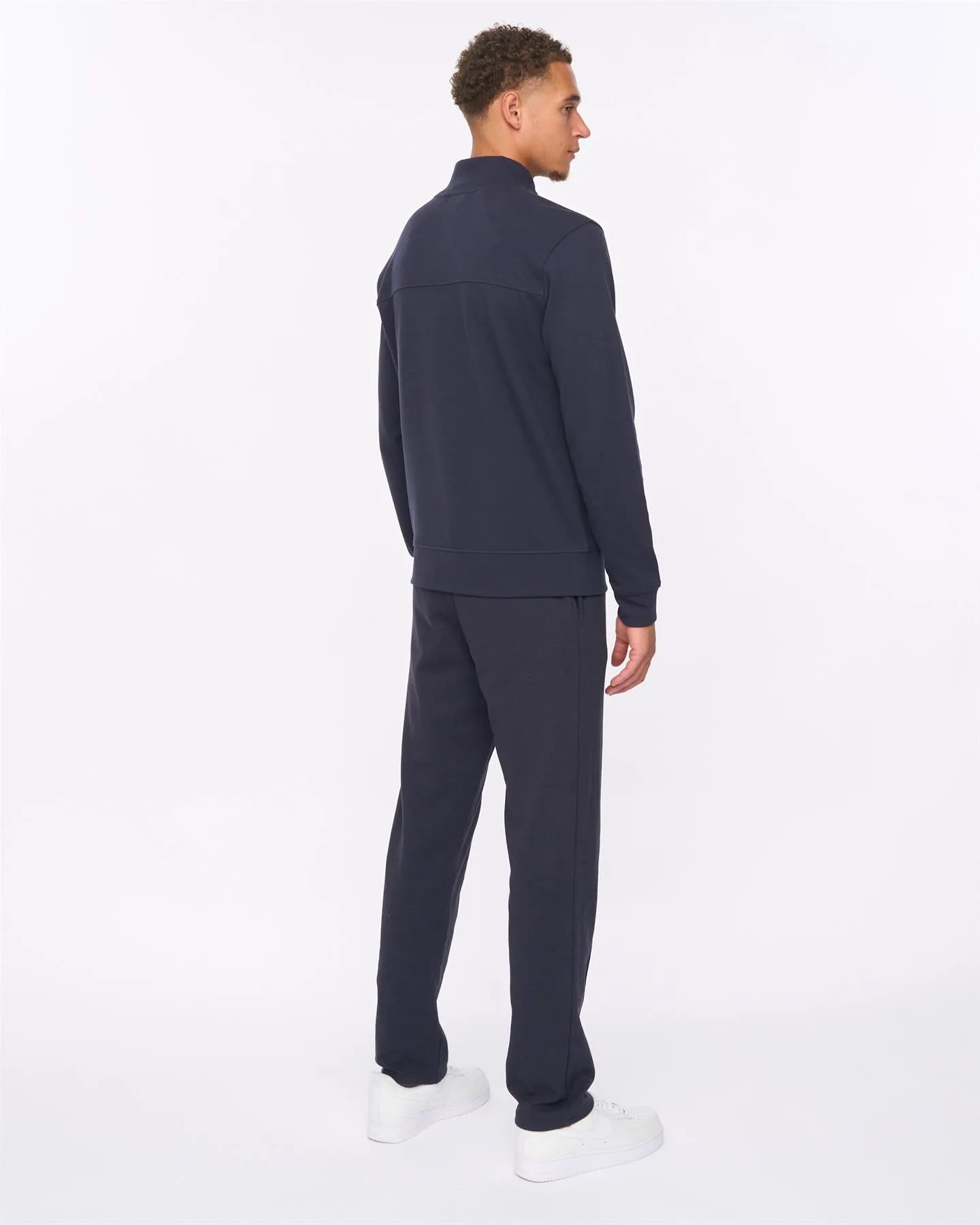 Slellmoore 1/4 Zip Hoodie Navy sold by Duck and Cover product image thumbnail 5