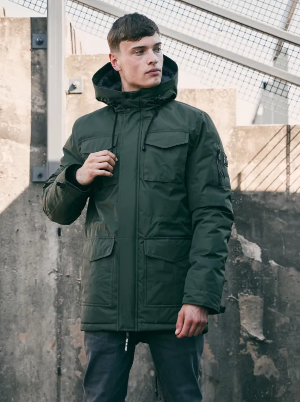 Parkit Parka Olive sold by Duck and Cover