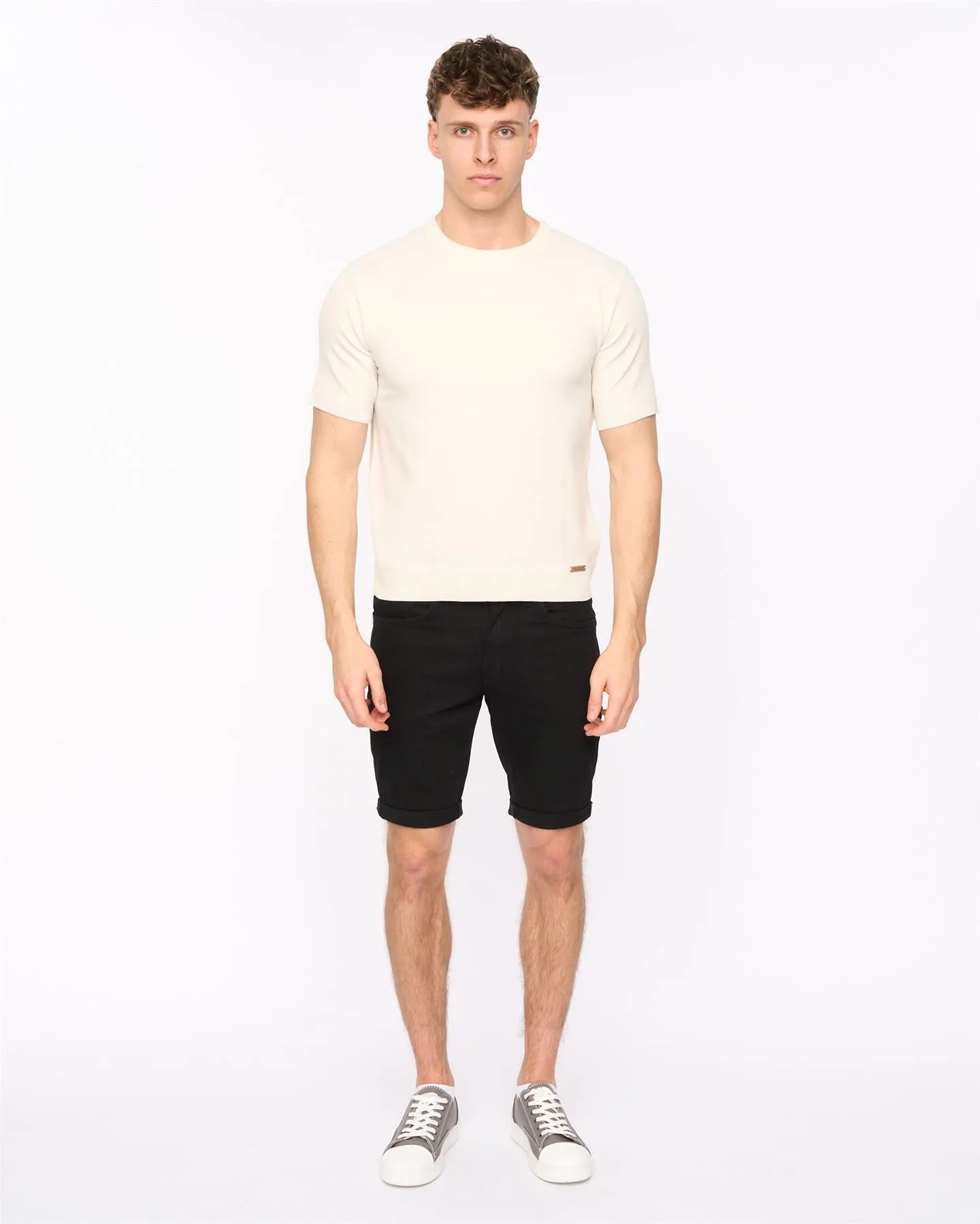 Marvela Knit T-Shirt Light Stone sold by Duck and Cover product image thumbnail 2