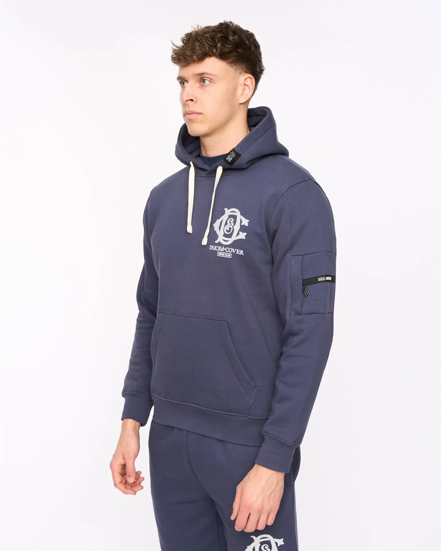 Randolph Hoodie Navy sold by Duck and Cover product image thumbnail 4