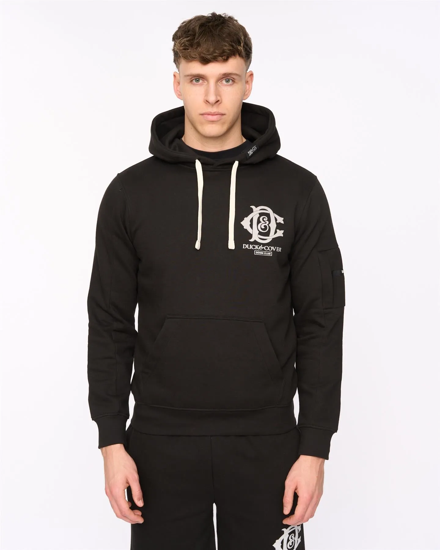 Randolph Hoodie Black sold by Duck and Cover