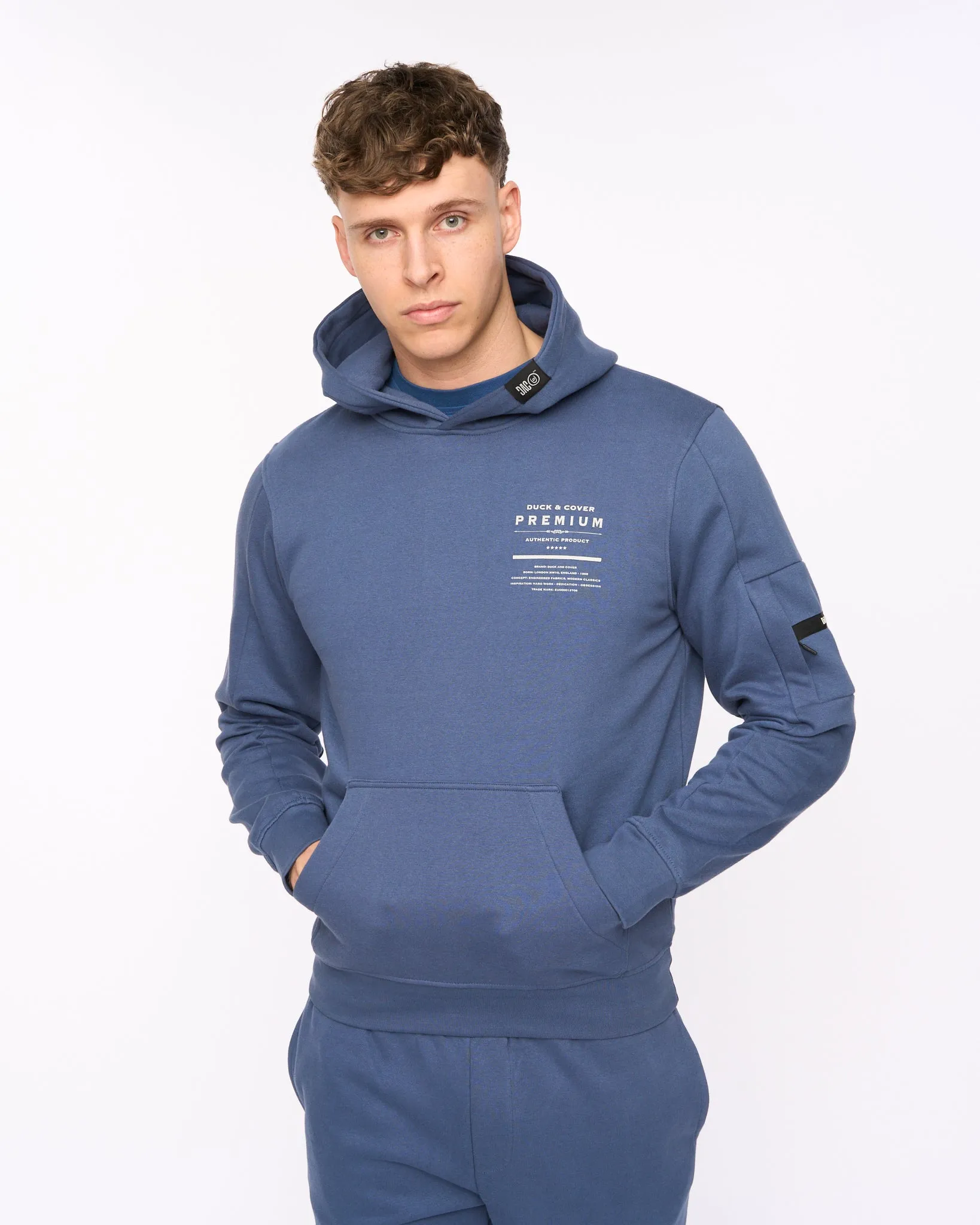 Rayland Hoodie & Jogger Denim sold by Duck and Cover product image thumbnail 2