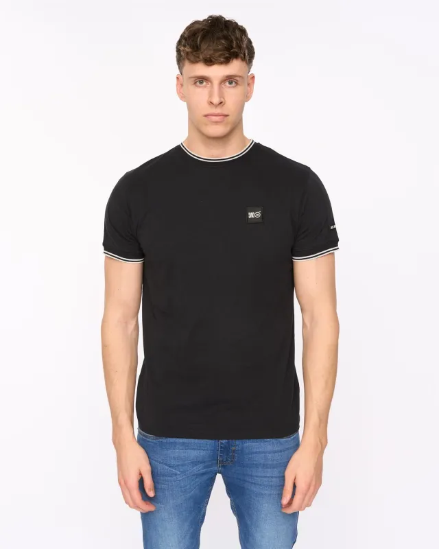 Wrentham T-Shirt Black made by Duck and Cover