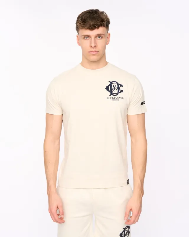 Randolph T-Shirt Light Stone made by Duck and Cover