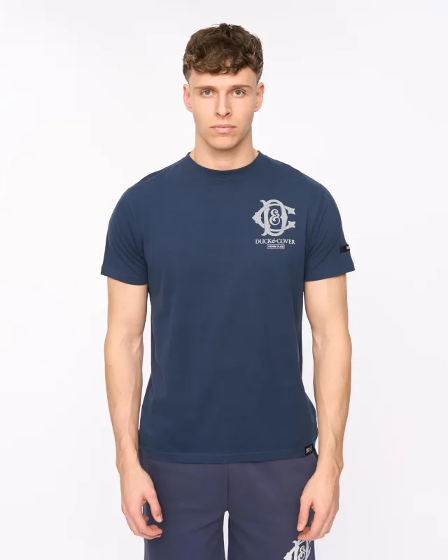 Randolph T-Shirt Navy made by Duck and Cover