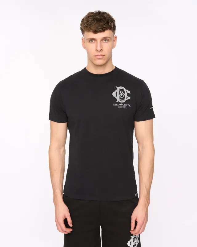 Randolph T-Shirt Black made by Duck and Cover