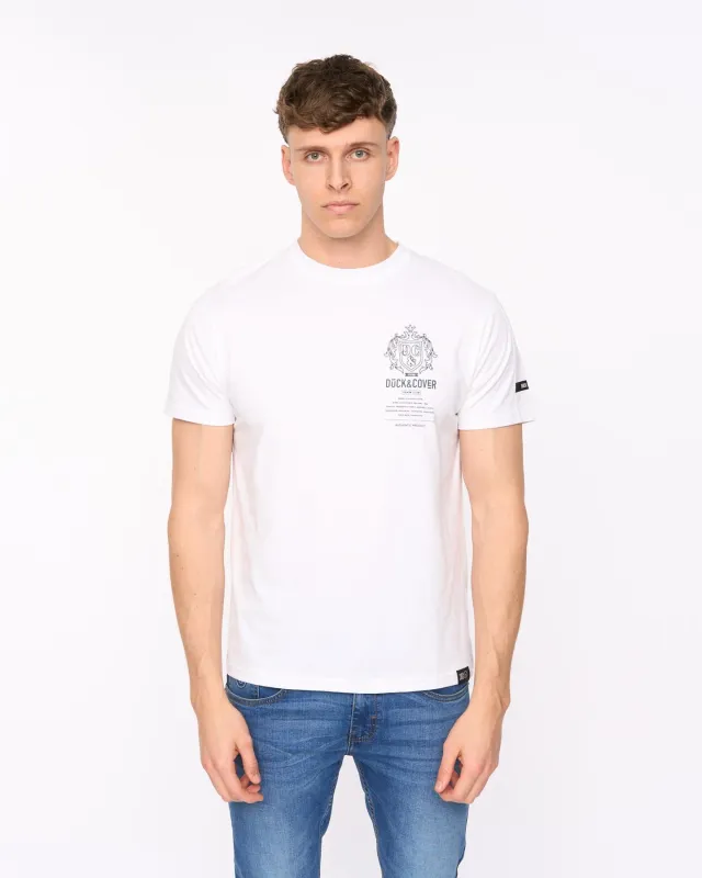 Stoneham T-Shirt White made by Duck and Cover