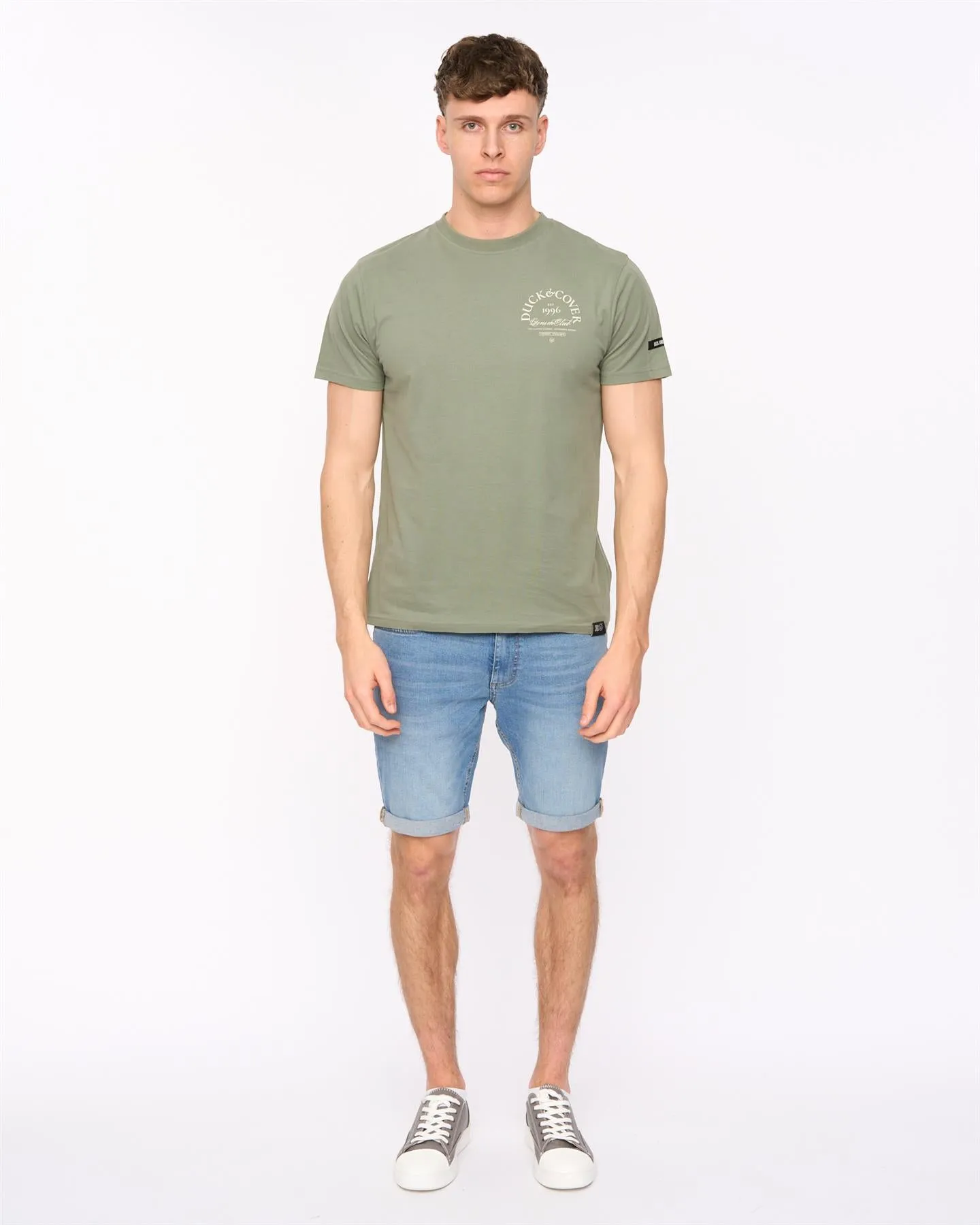 Sudbury T-Shirt Olive sold by Duck and Cover product image thumbnail 2