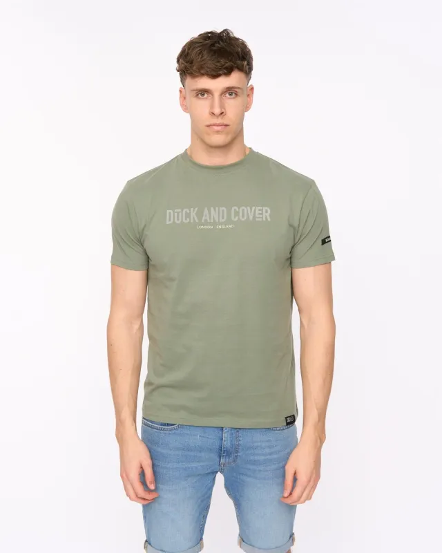 Walpole T-Shirt Olive made by Duck and Cover
