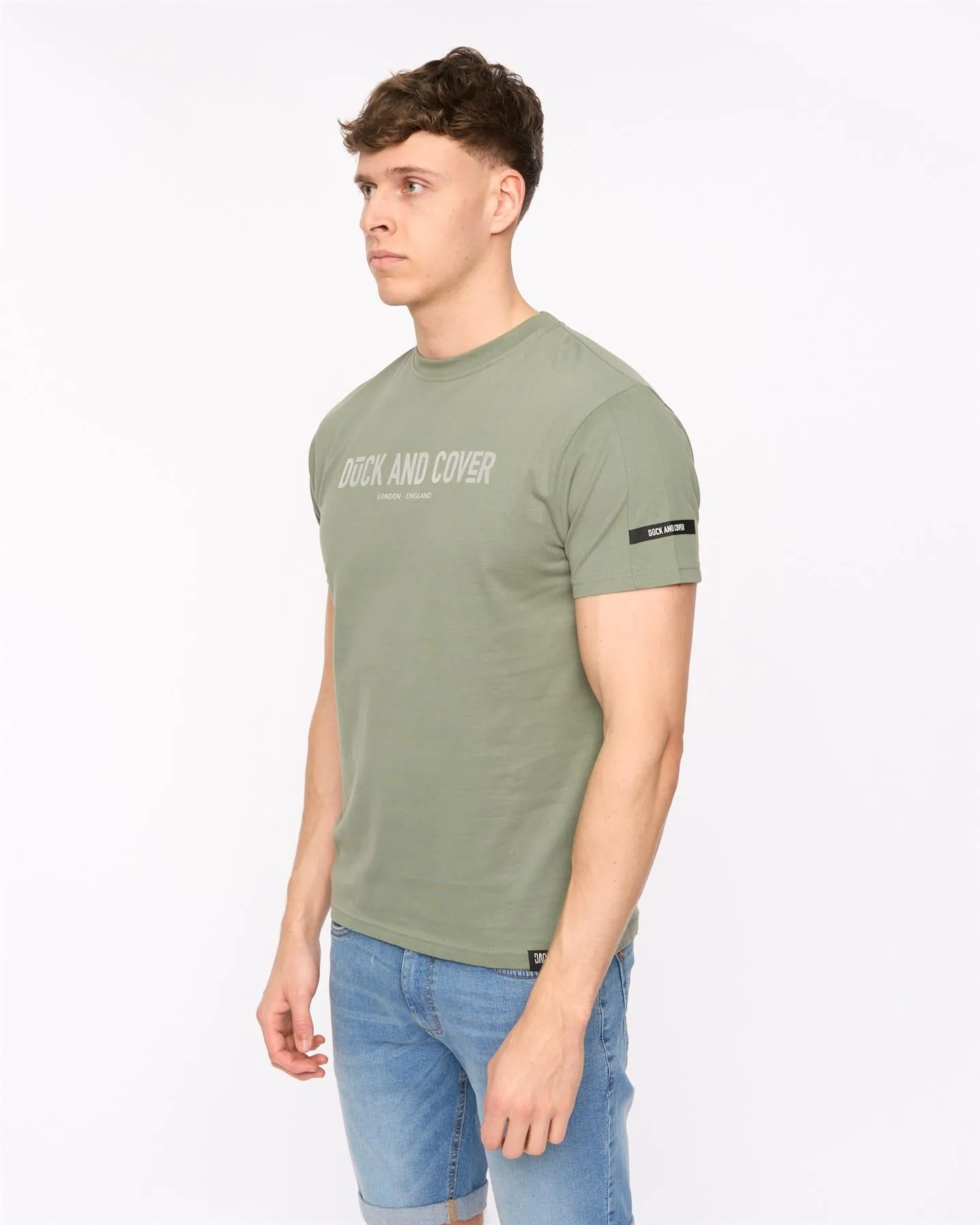 Walpole T-Shirt Olive sold by Duck and Cover product image thumbnail 5